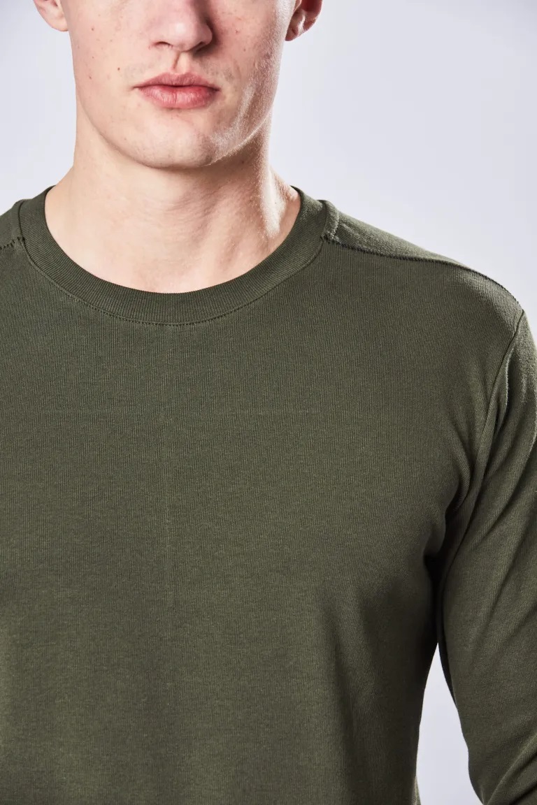 THOM KROM Longsleeve in Green