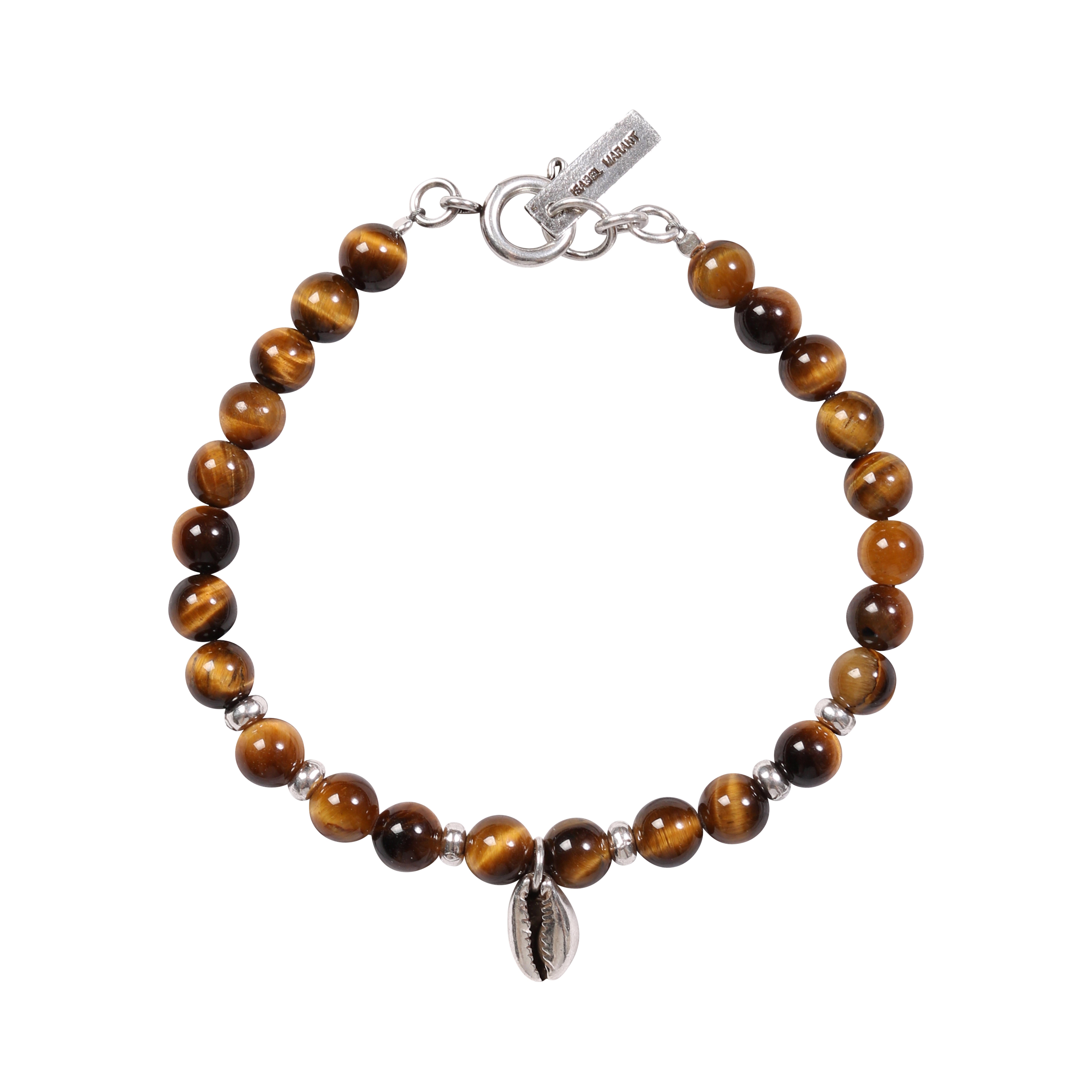 Isabel Marant Pearl Bracelet in Cognac