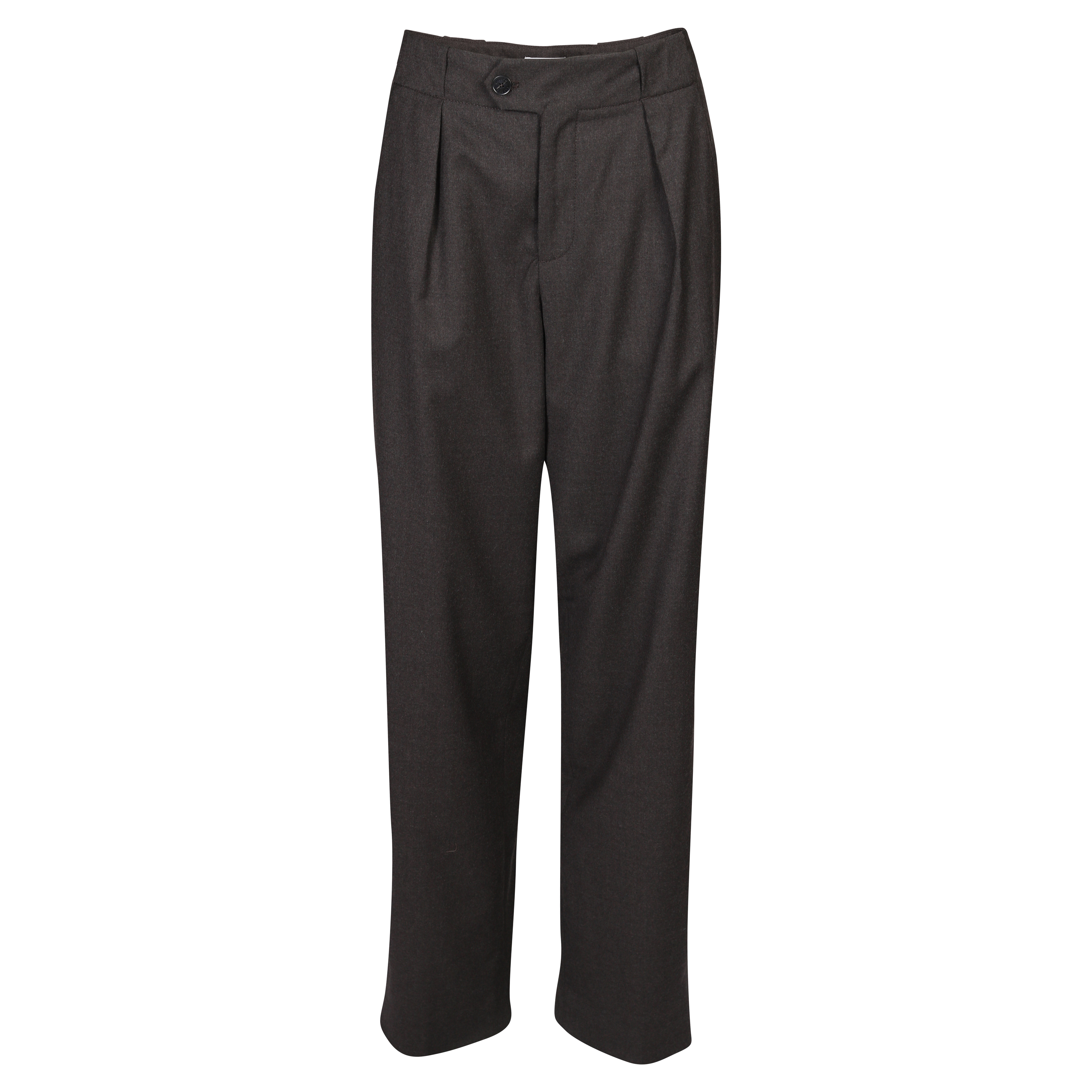 CLOSED Mawson Wool Trouser in Dark Grey
