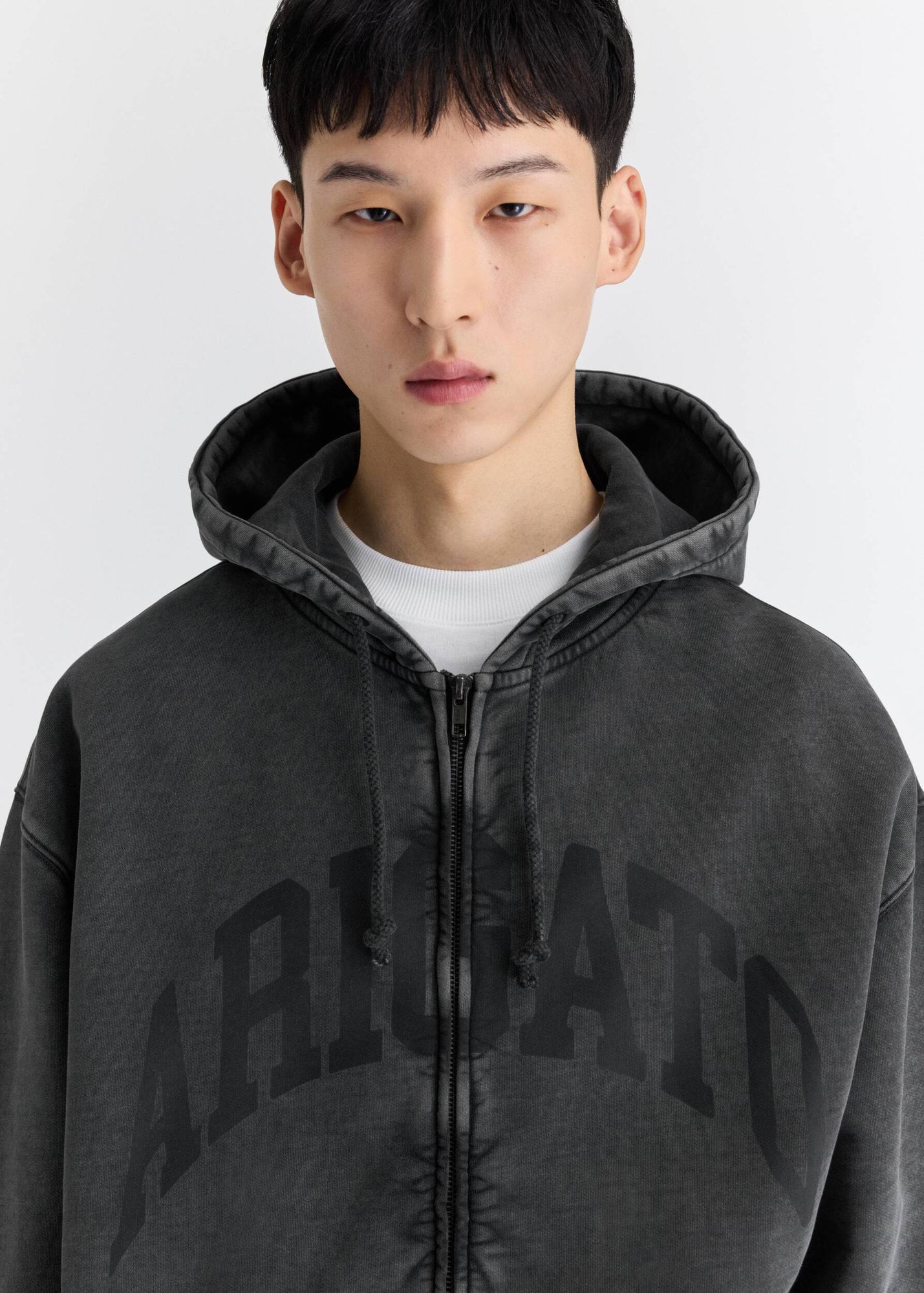 AXEL ARIGATO Link Zip Hoodie in Black M
