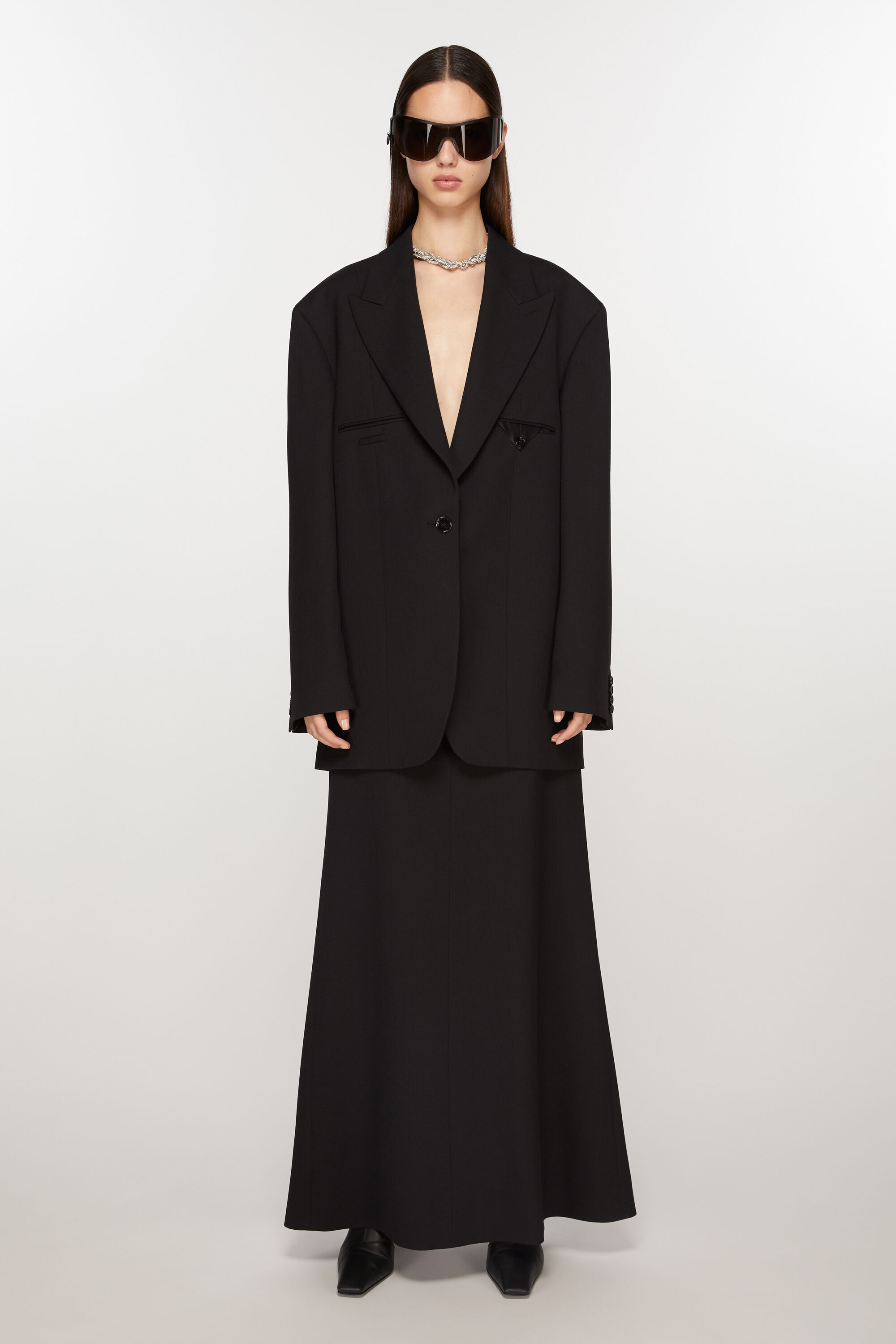 ACNE STUDIOS Single Breasted Blazer in Black 34