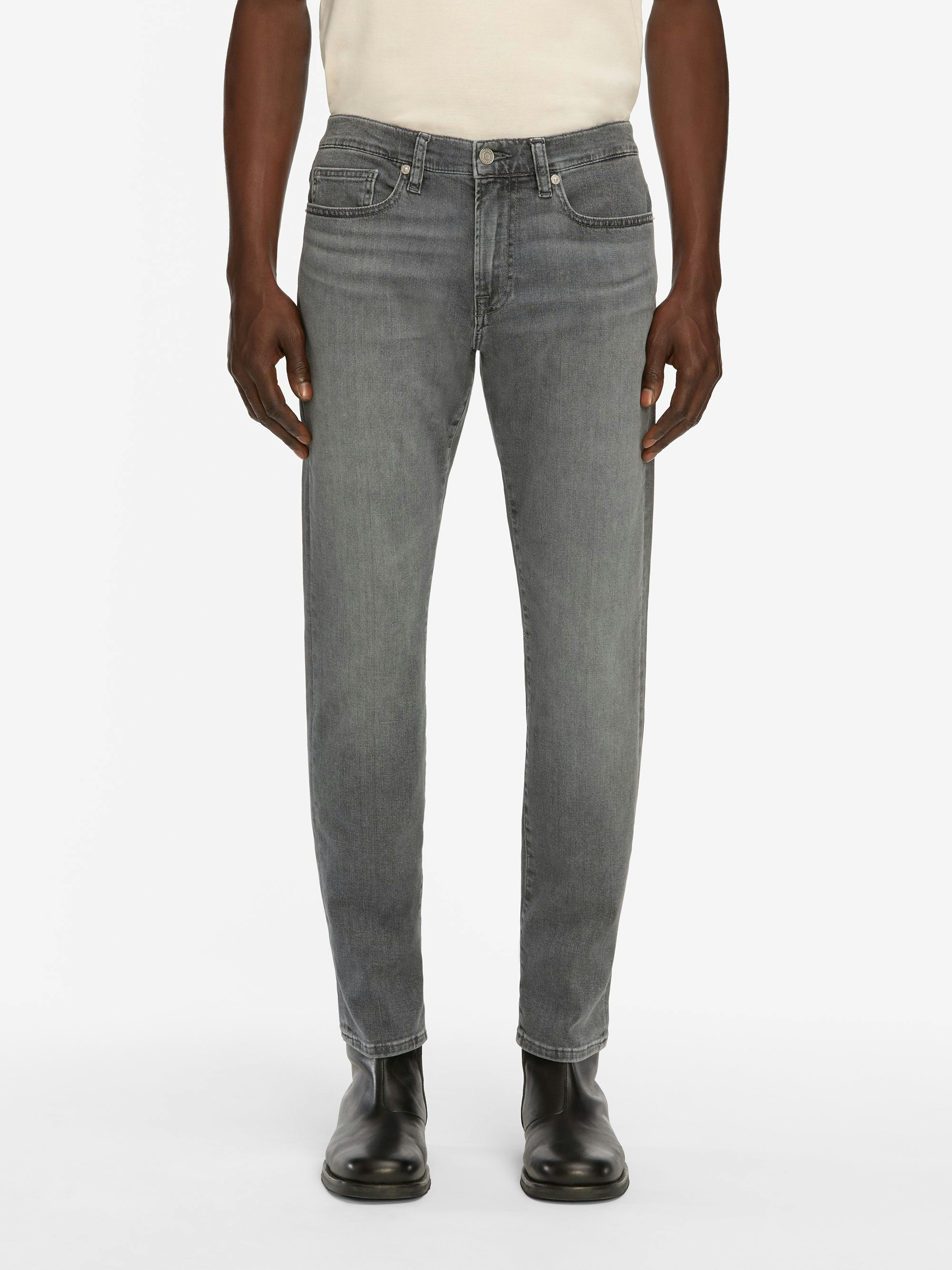 FRAME L'Homme Slim in Washed Grey