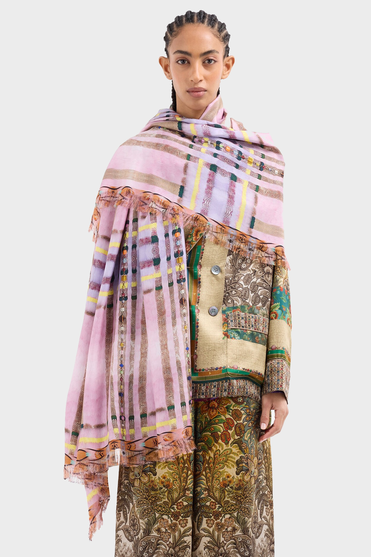 PIERRE-LOUIS MASCIA Silk Scarf