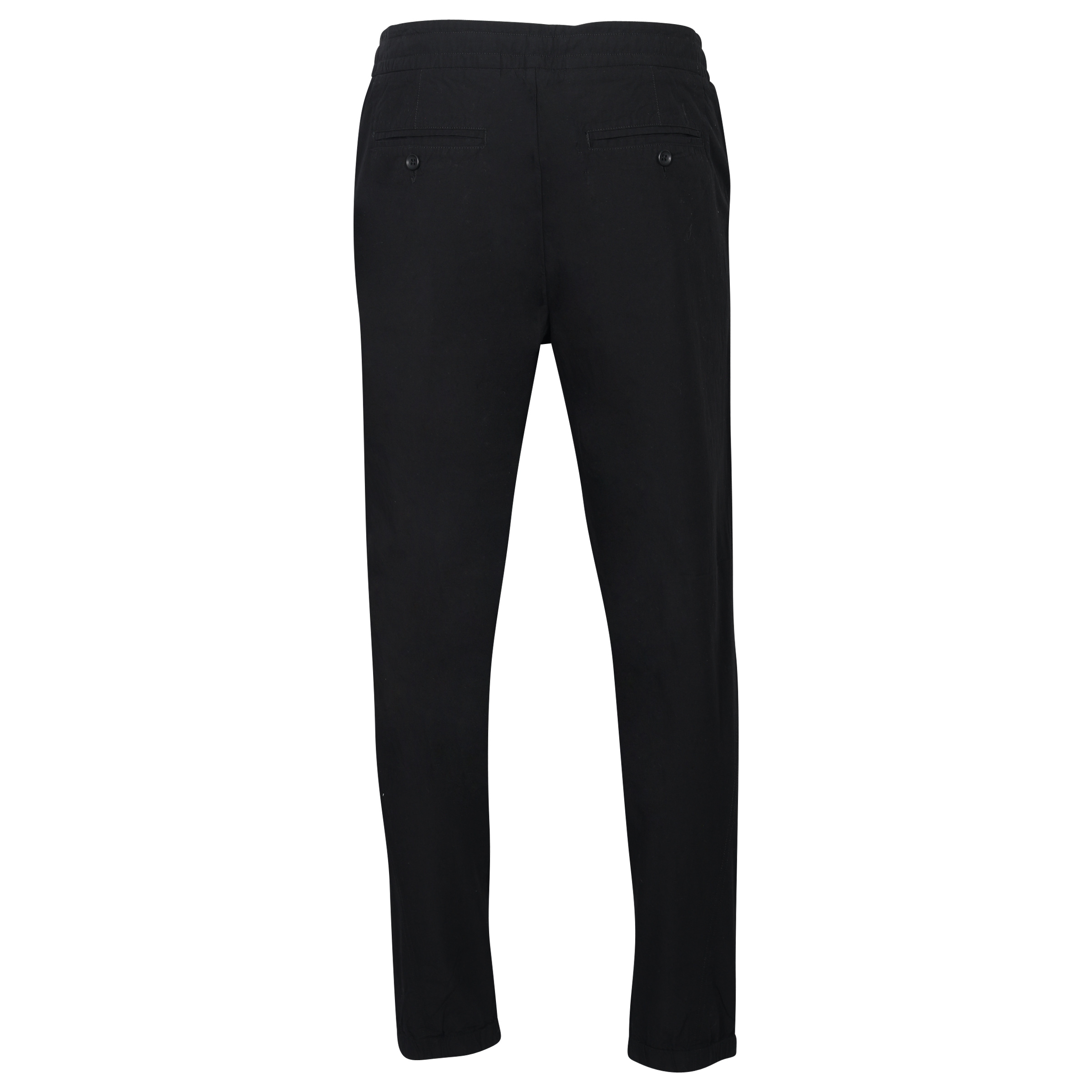 James Perse Twisted Seam Poplin Pant Black