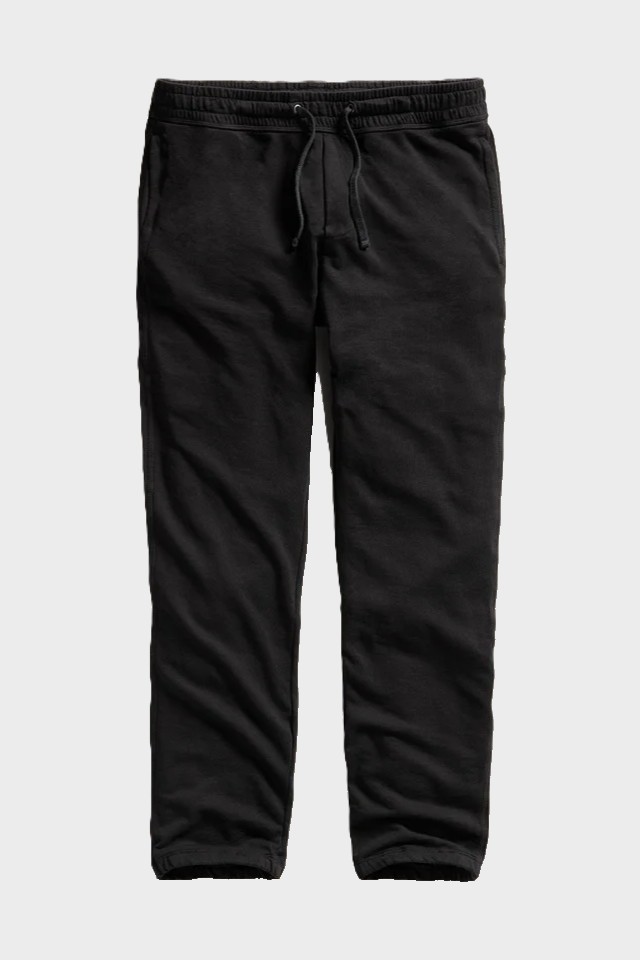 JAMES PERSE Vintage French Terry Sweatpant in Black