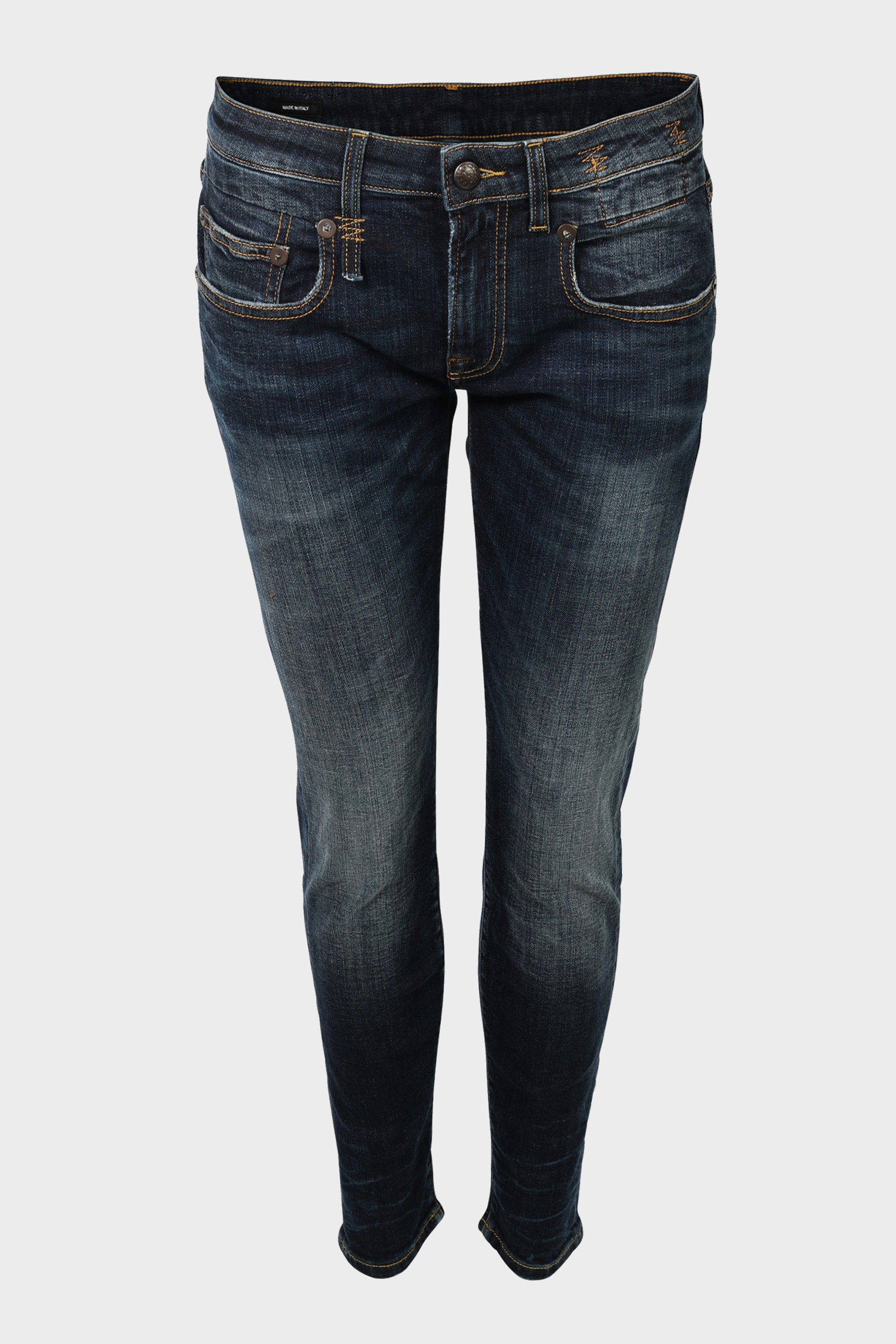 R13 Boy Skinny in Howell Indigo