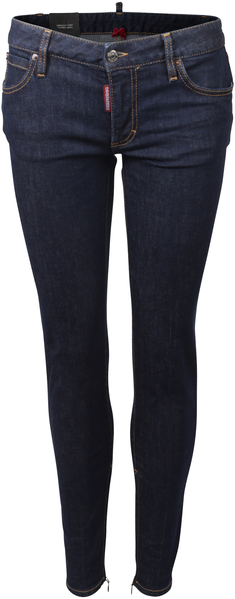 Dsquared D2 Medium Waist Twiggy Jeans dunkelblau