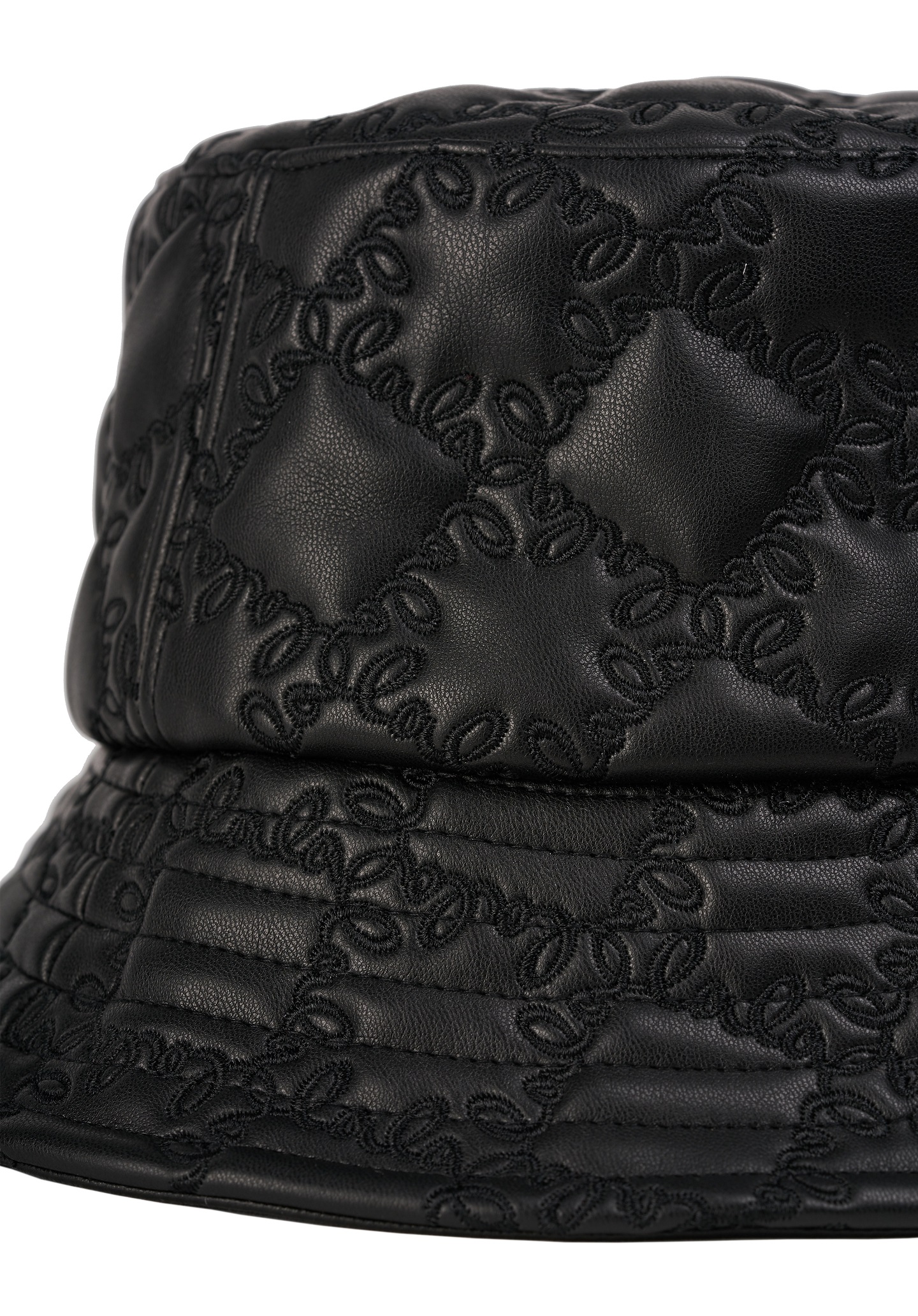 Lala Berlin Bucket Hat Honi Monogram Black