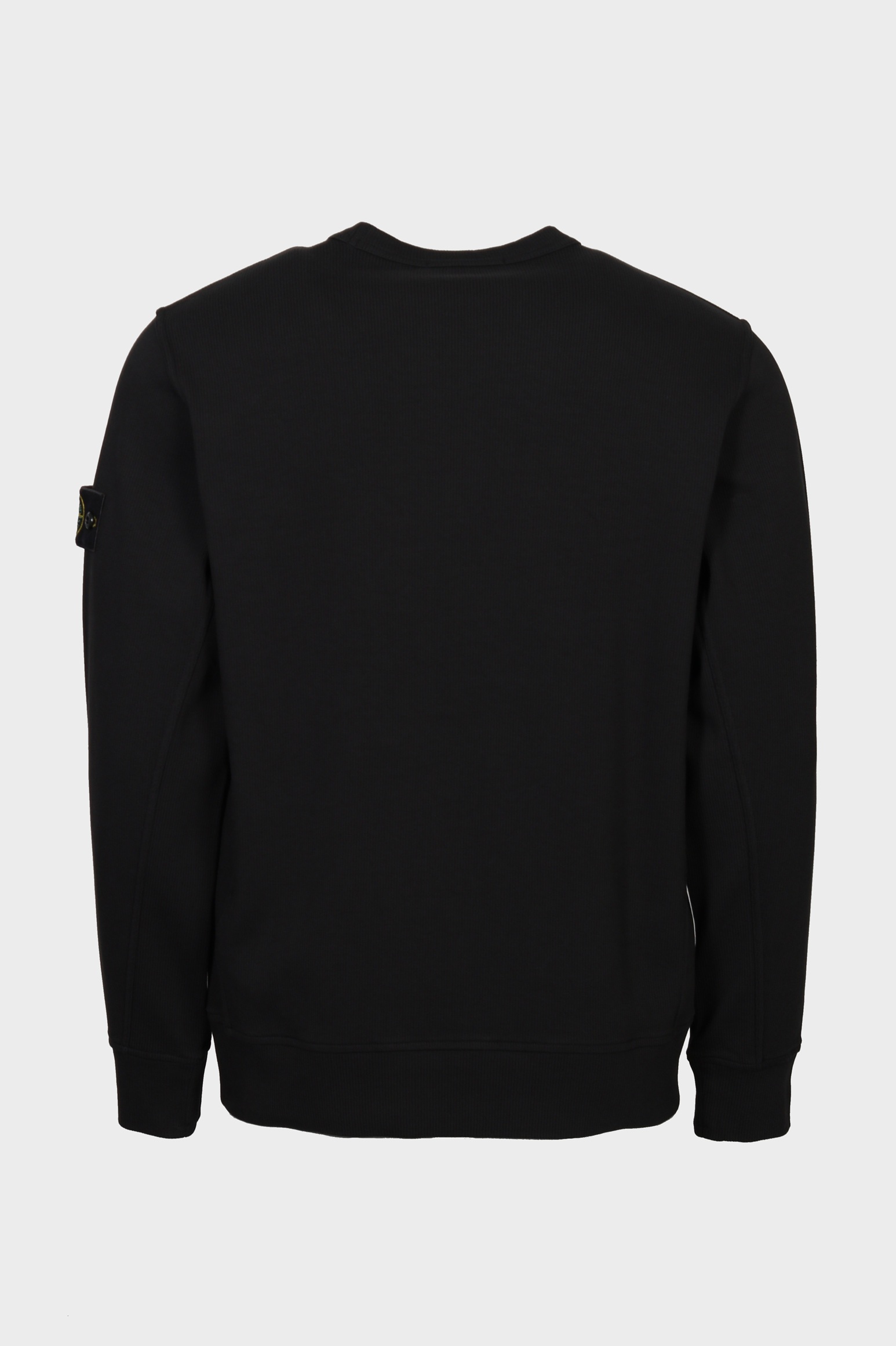 STONE ISLAND Rib Sweatshirt in Black