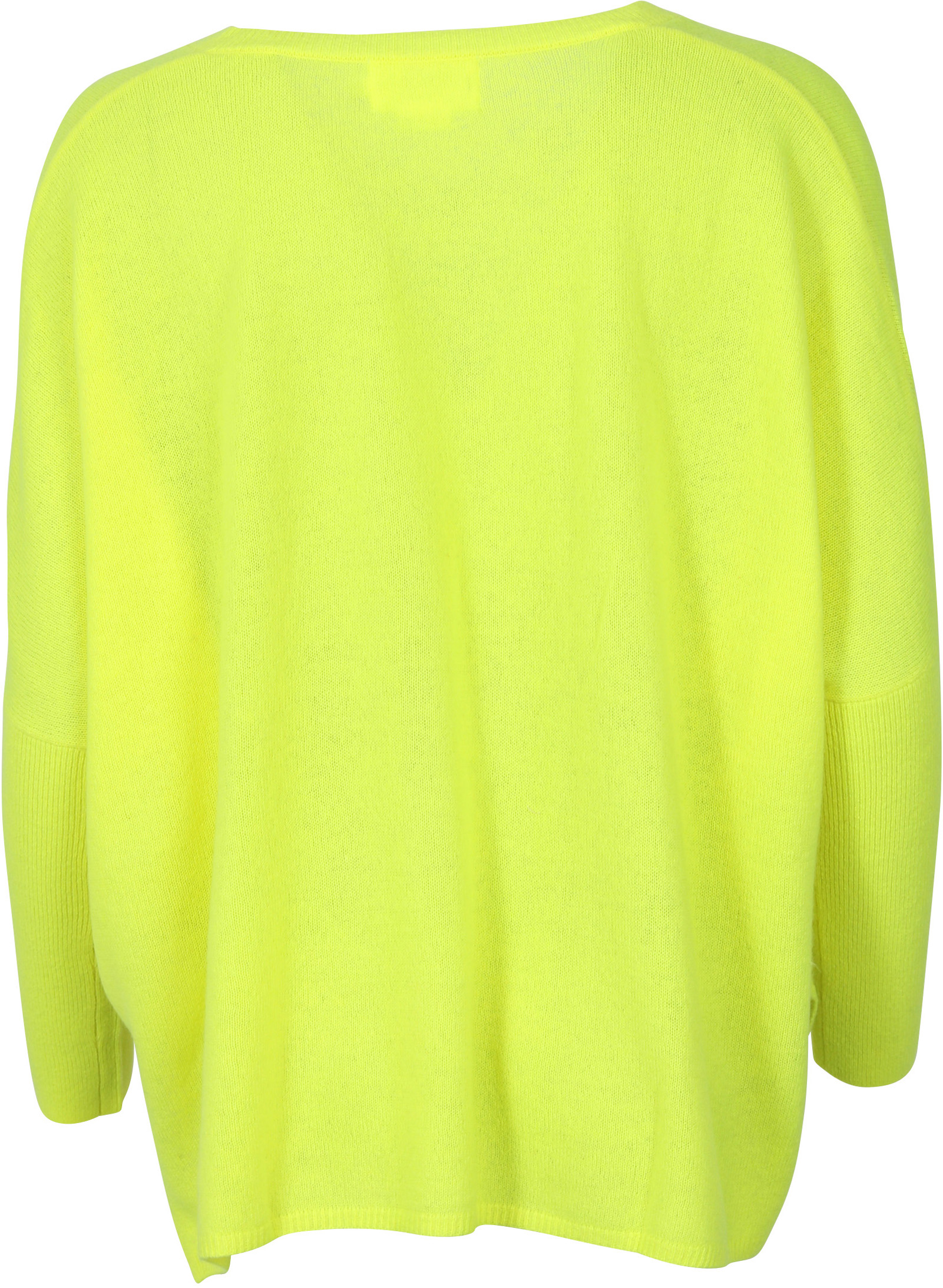 Absolut Cashmere V-Neck Pullover Fluo Yellow  L/XL