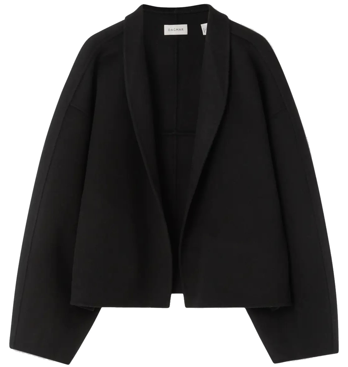 DAGMAR Short Doublé Jacket in Black