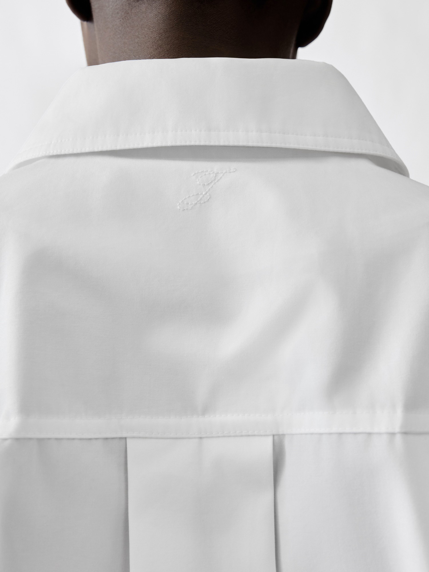 JACQUEMUS "Le Palmier" Citta Shirt in White