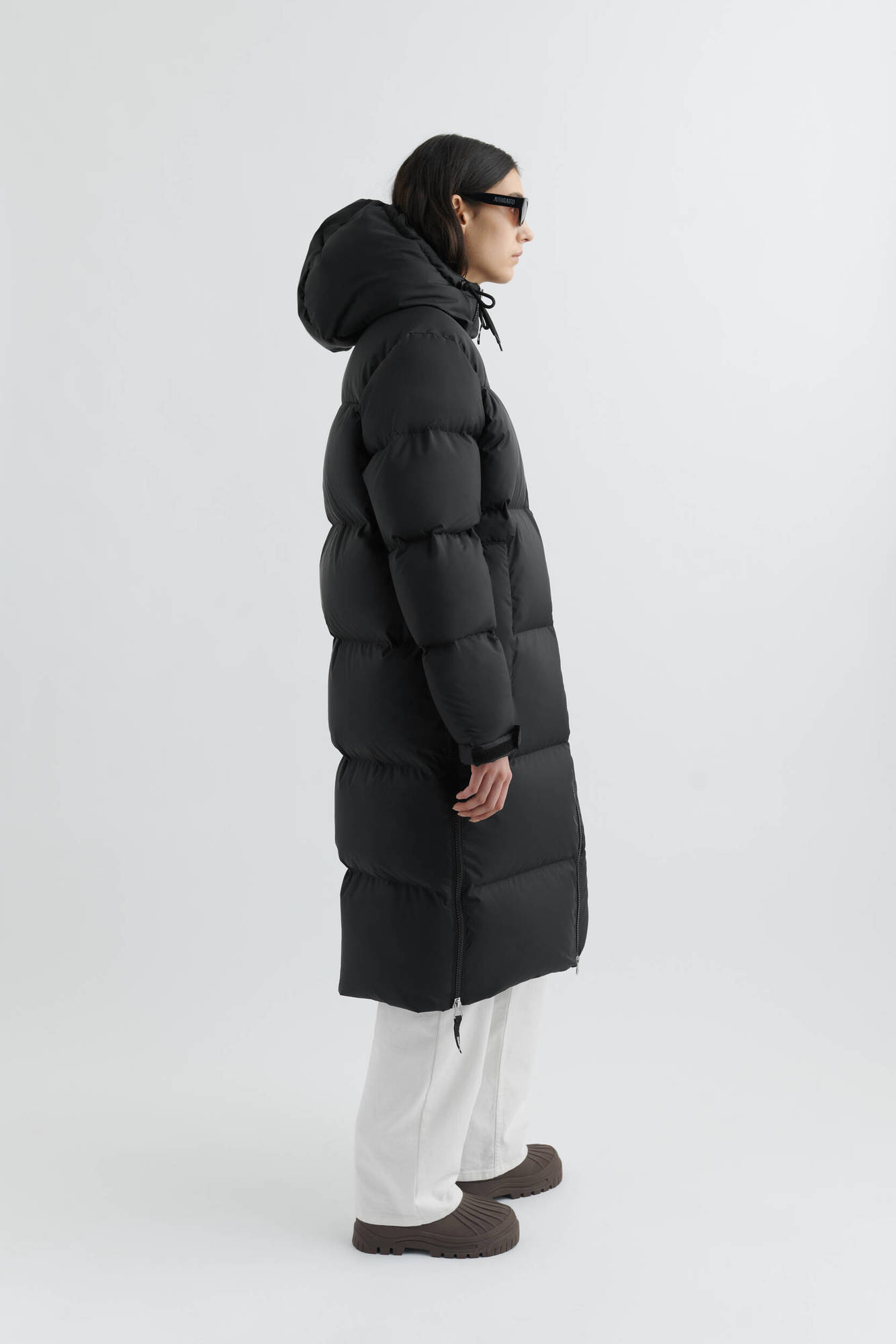 AXEL ARIGATO Lumia Down Puffer Coat in Black