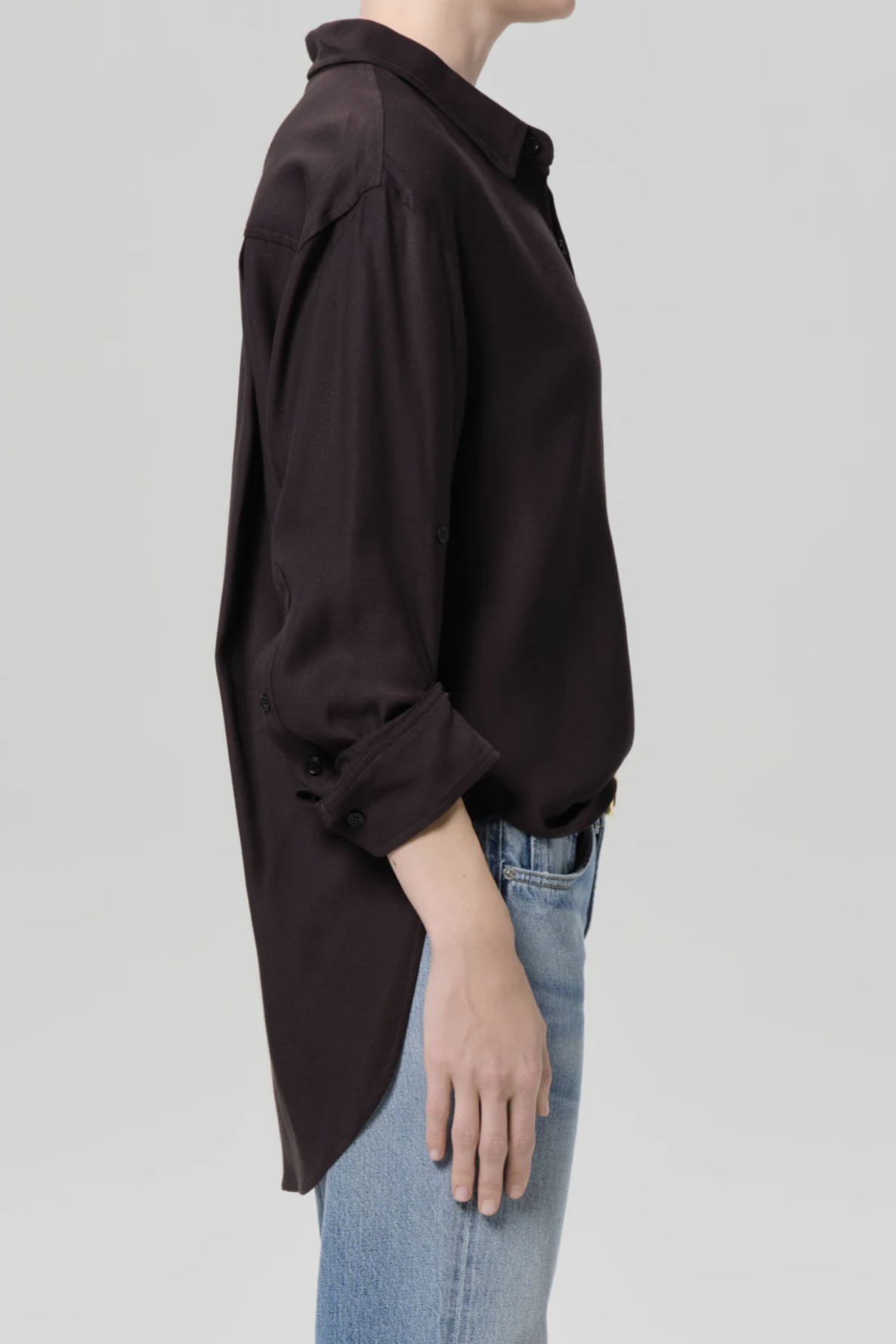 CITIZENS OF HUMANITY Brown Kayla Shirt