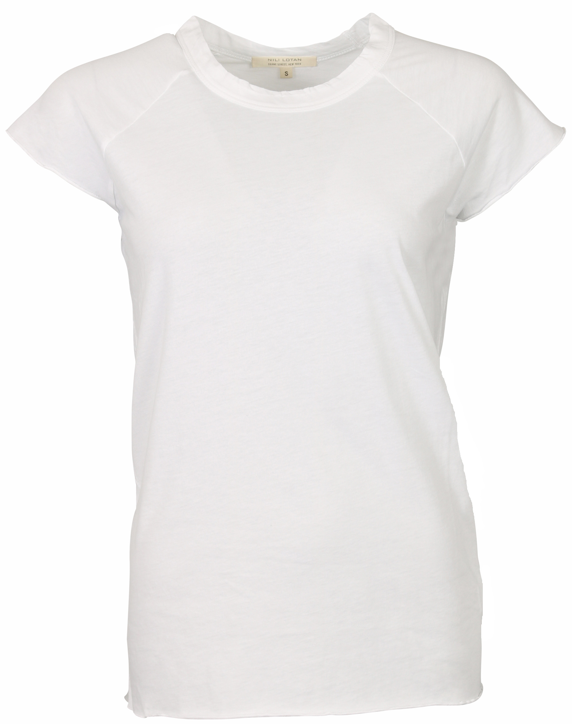 Nili Lotan Baseball T-Shirt in White