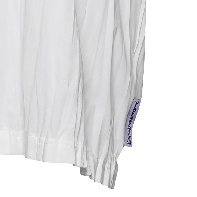 Acne Studios Pleated T-Shirt in White M