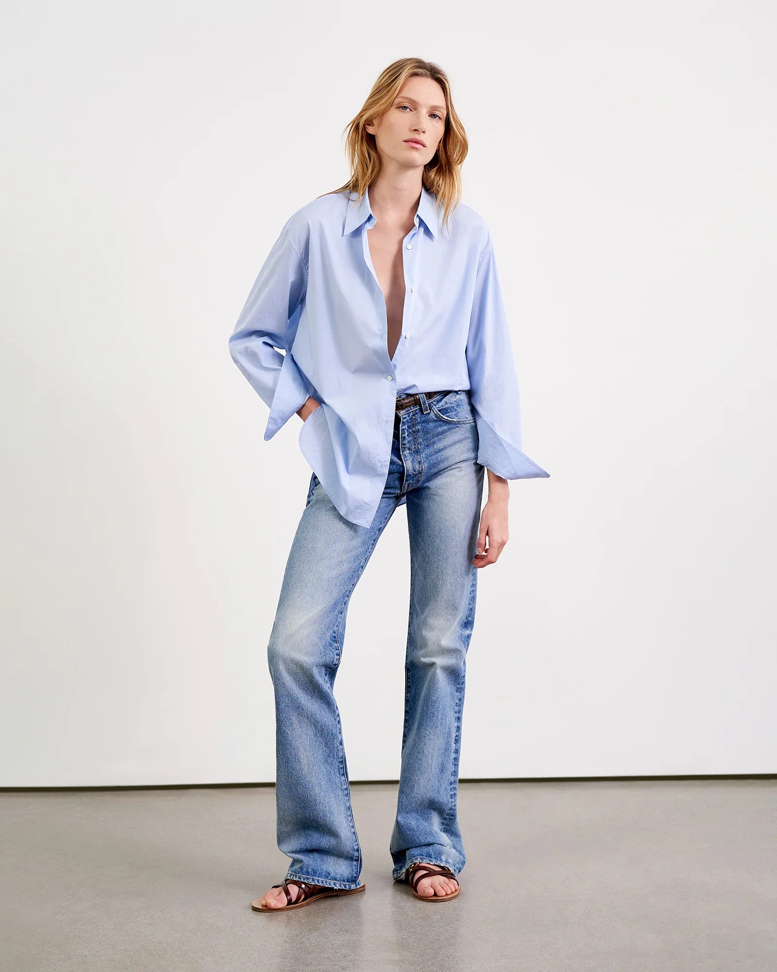NILI LOTAN Joan Jeans in Summer Wash 26