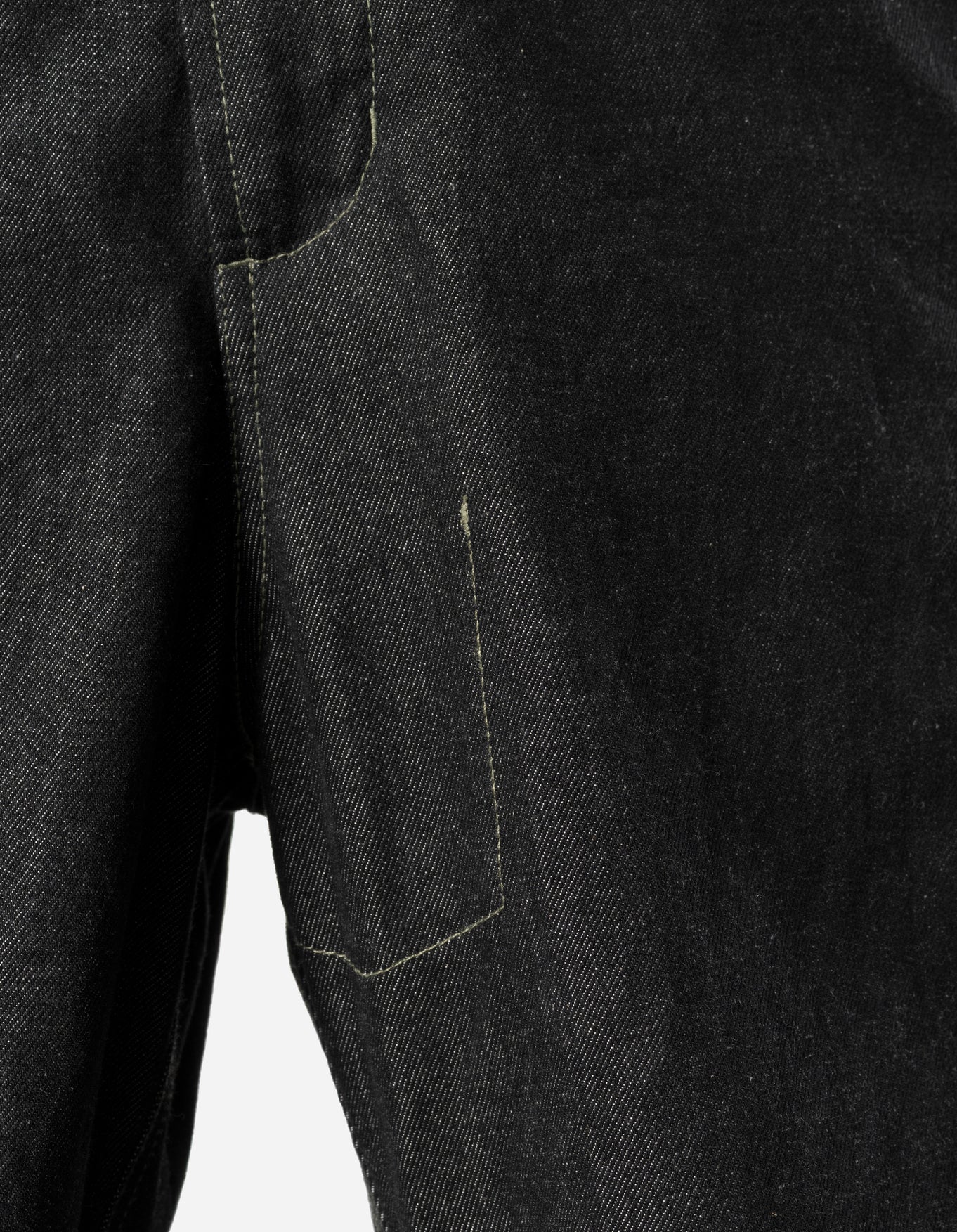 MAHARISHI 7700 Light Denim Loose Snopants® in Black