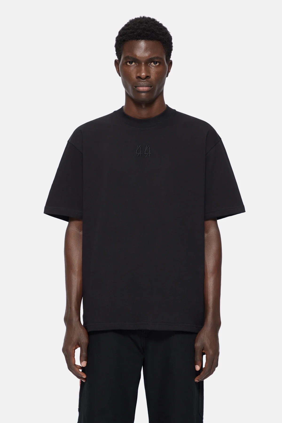 44 LABEL GROUP Arabic Dial Tee in Black S
