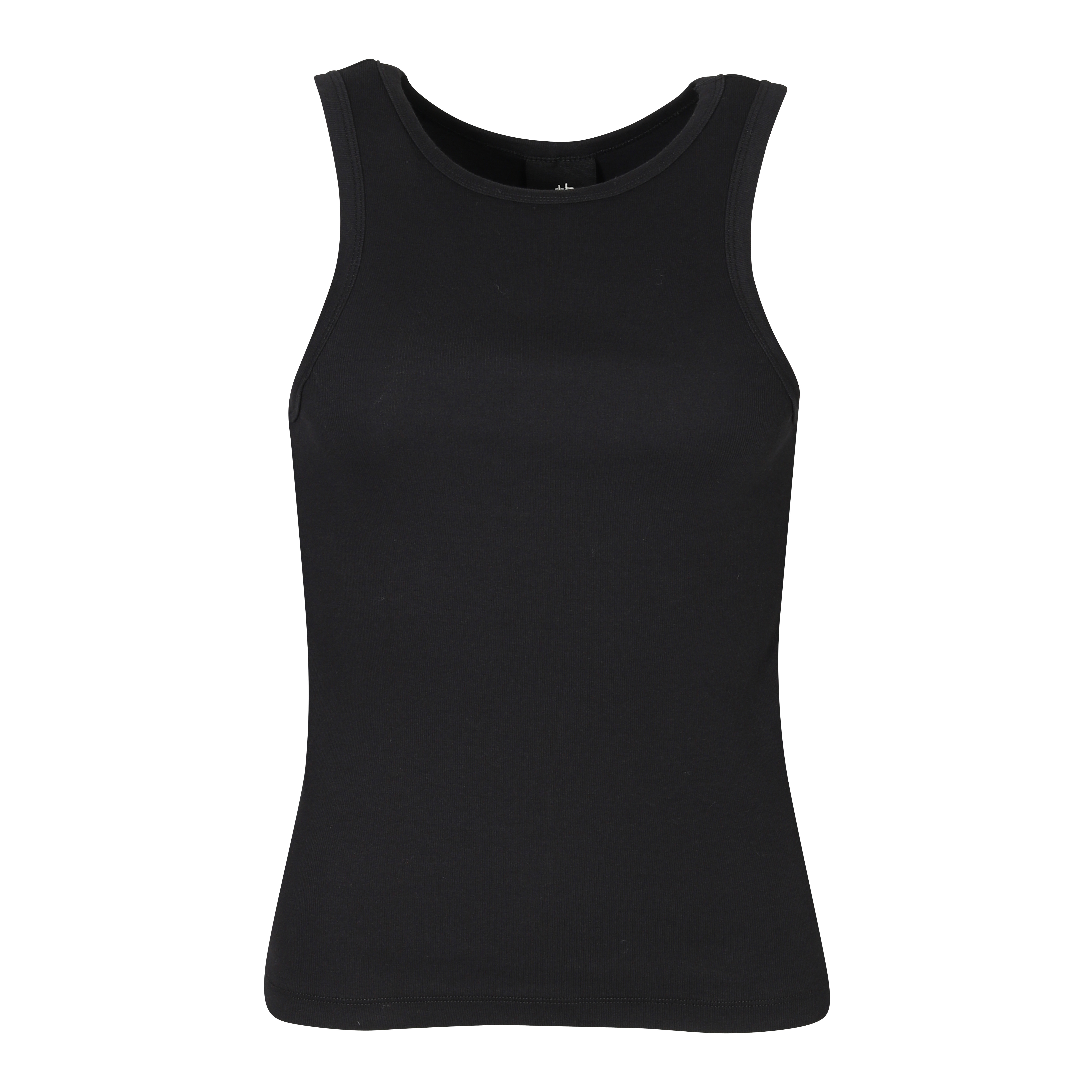 Thom Krom Rib Tank in Black