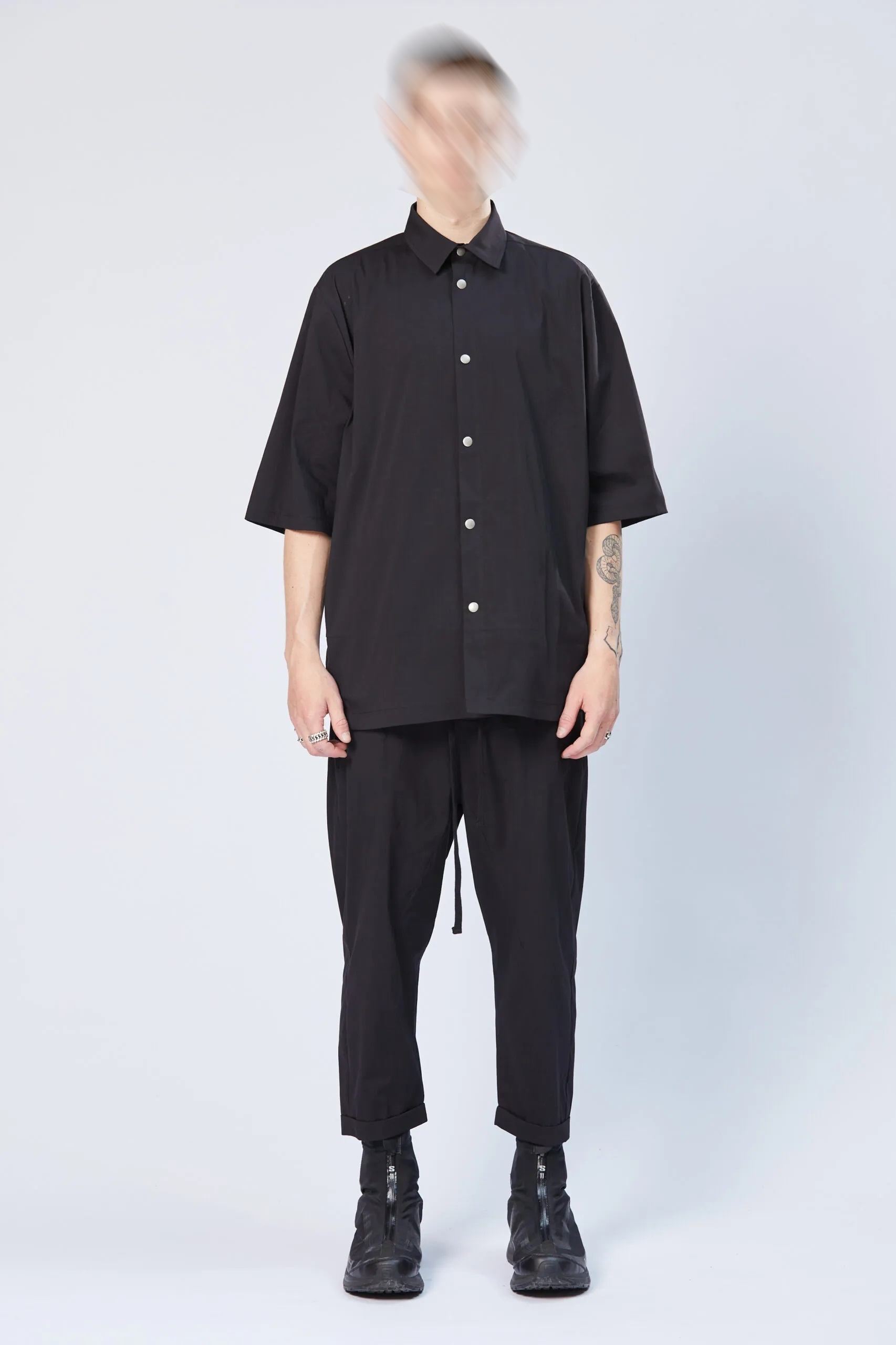 THOM KROM Shirt in Black S