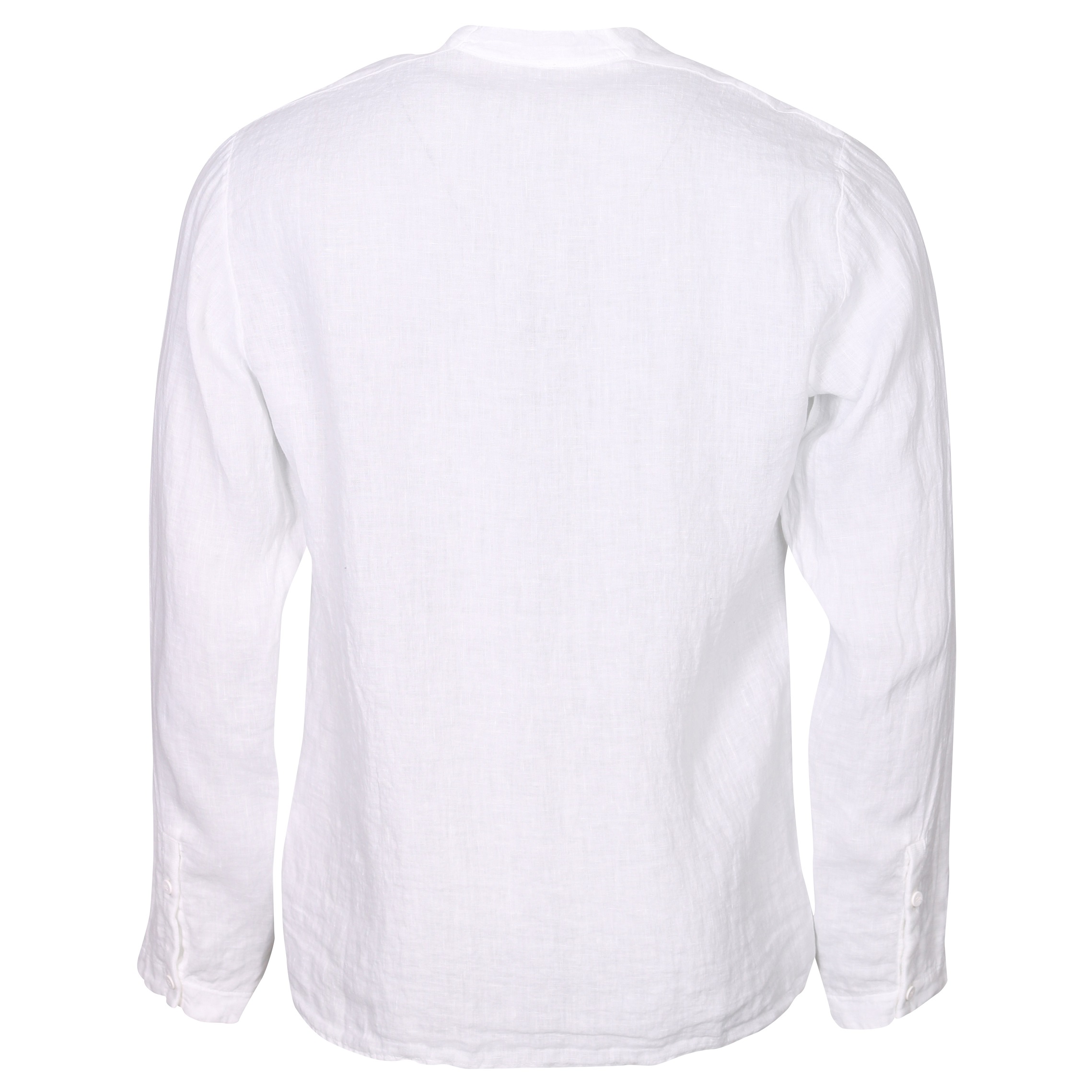 Transit Uomo Cotton Shirt in White