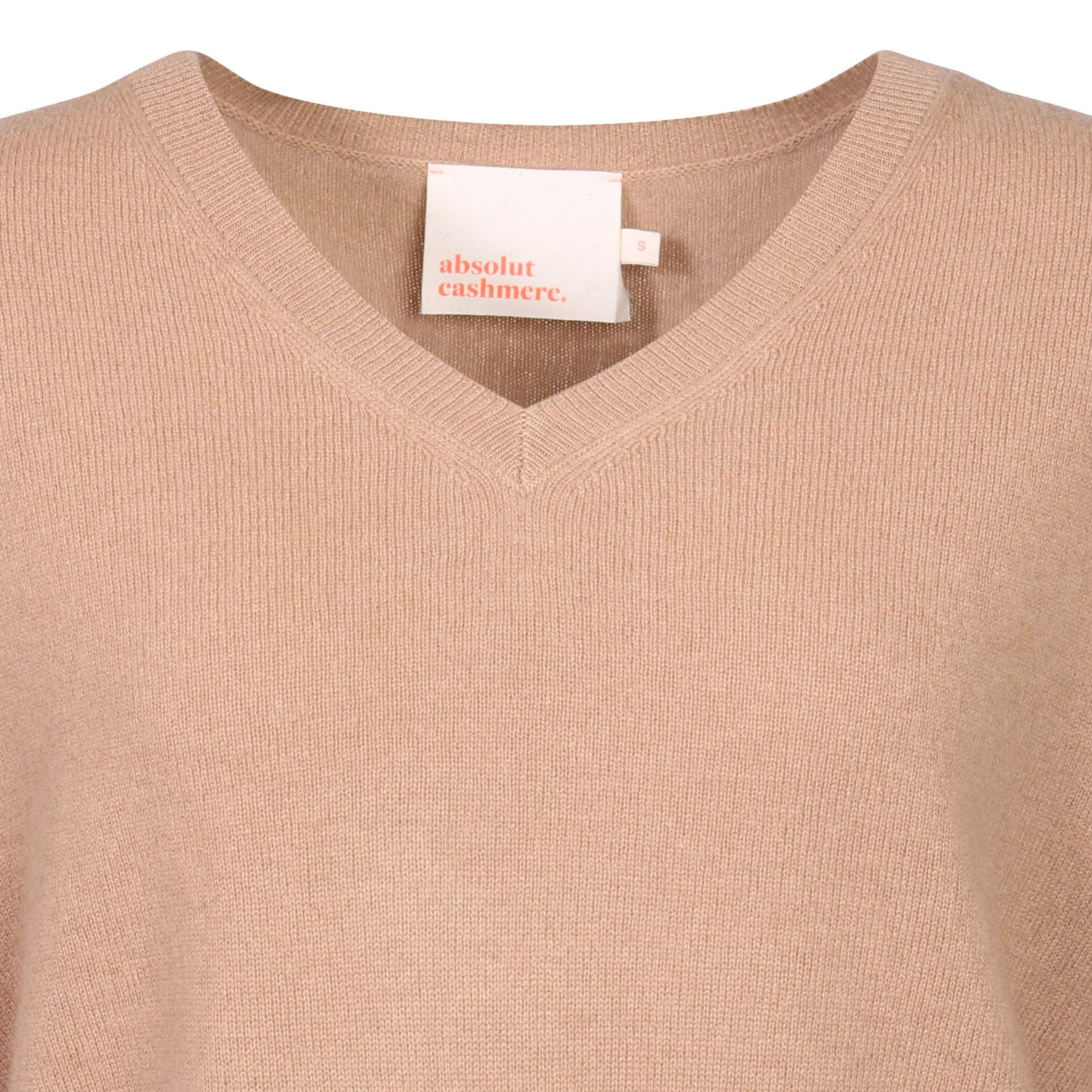 Absolut Cashmere Alicia Pullover in Camel S
