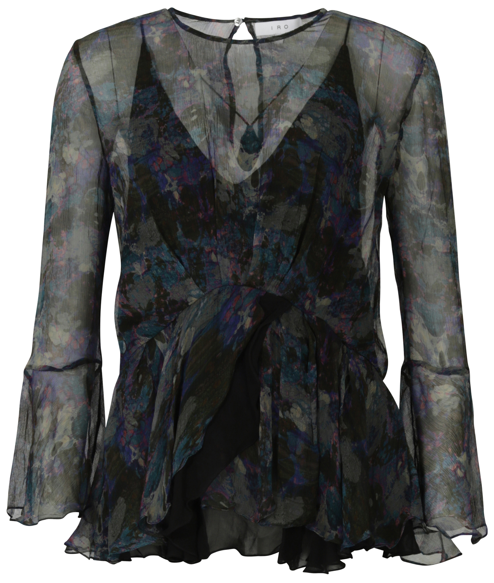 IRO Bluse Jorie Doublelayer Print FR 38 - D 36