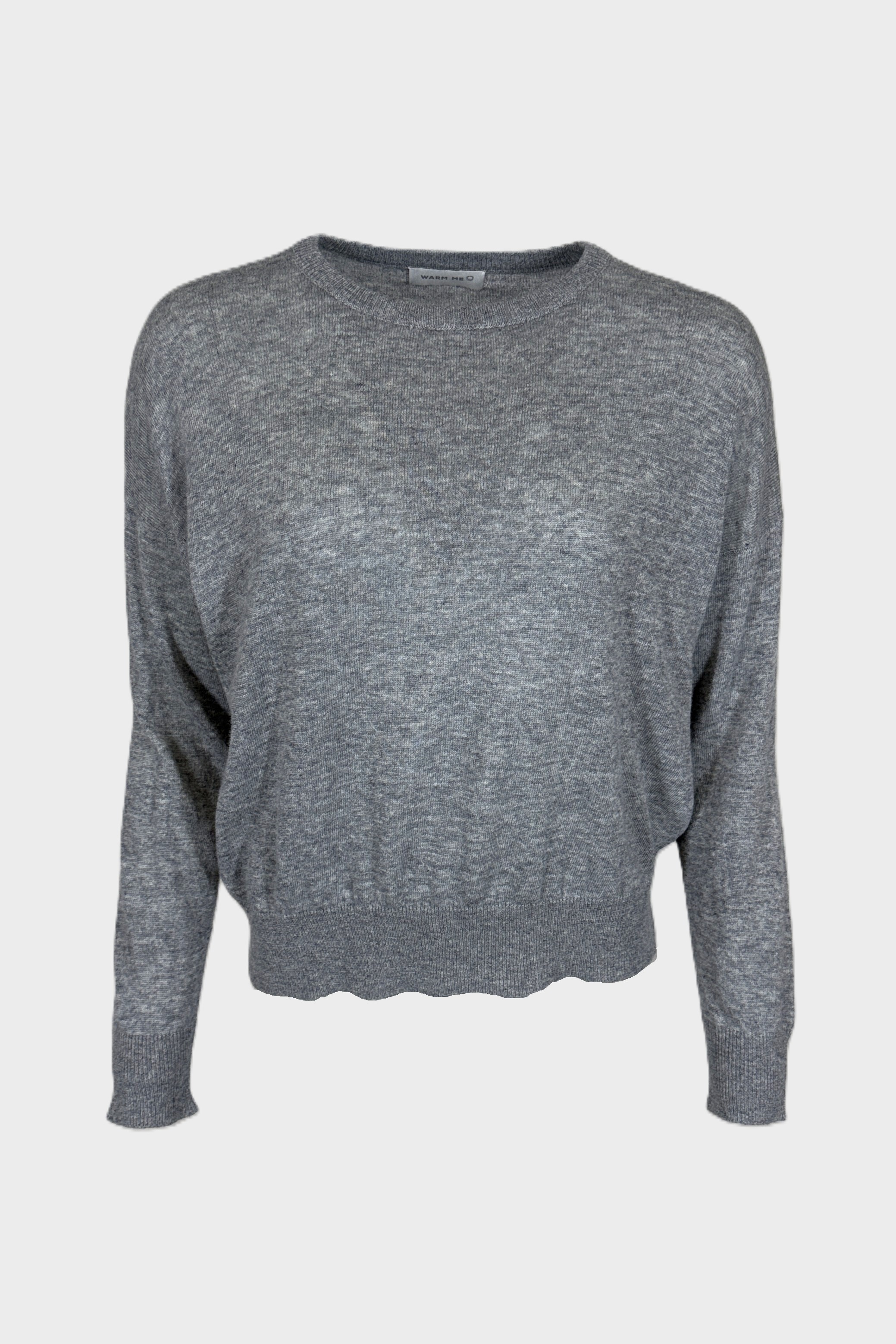 WARM ME Cashmere Pullover Joelle in Medium Grey