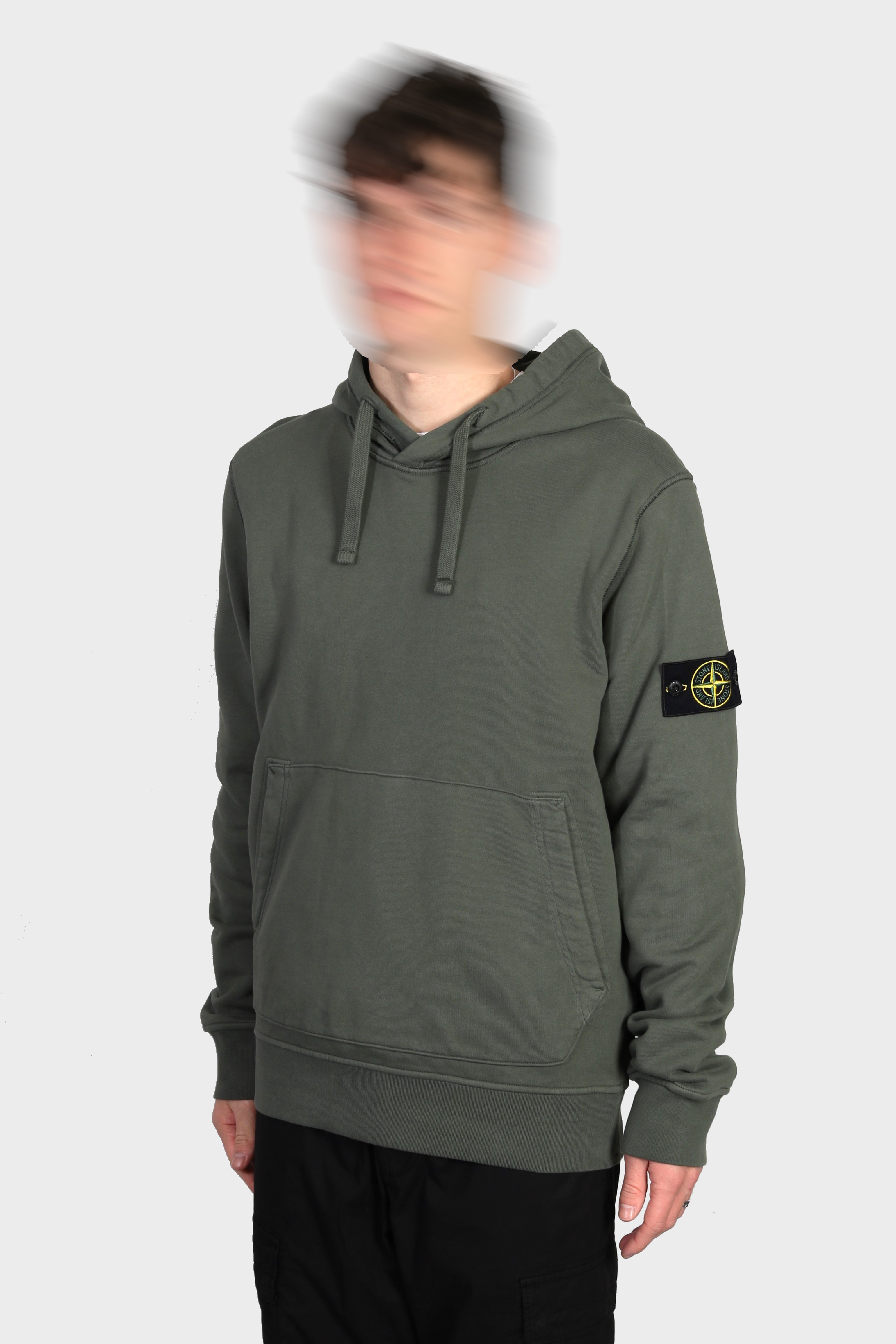 STONE ISLAND Sweat Hoodie in Green S