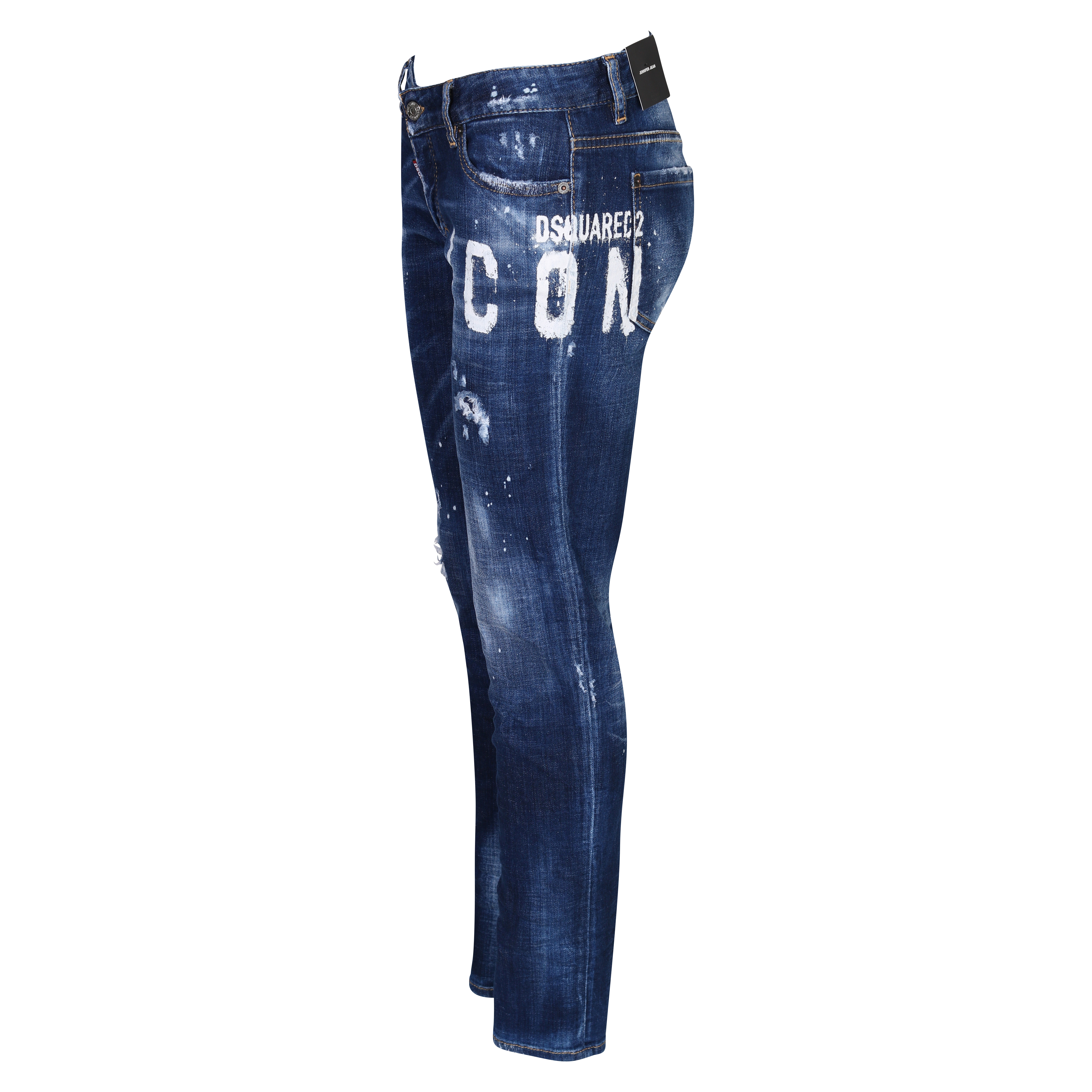 Dsquared Jeans Jennifer Jean Icon Spray Blue Washed