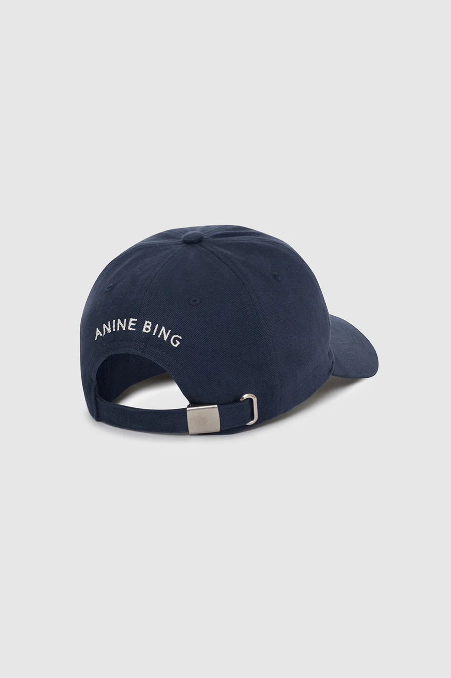 ANINE BING Jeremy Baseball Cap in Washed Navy