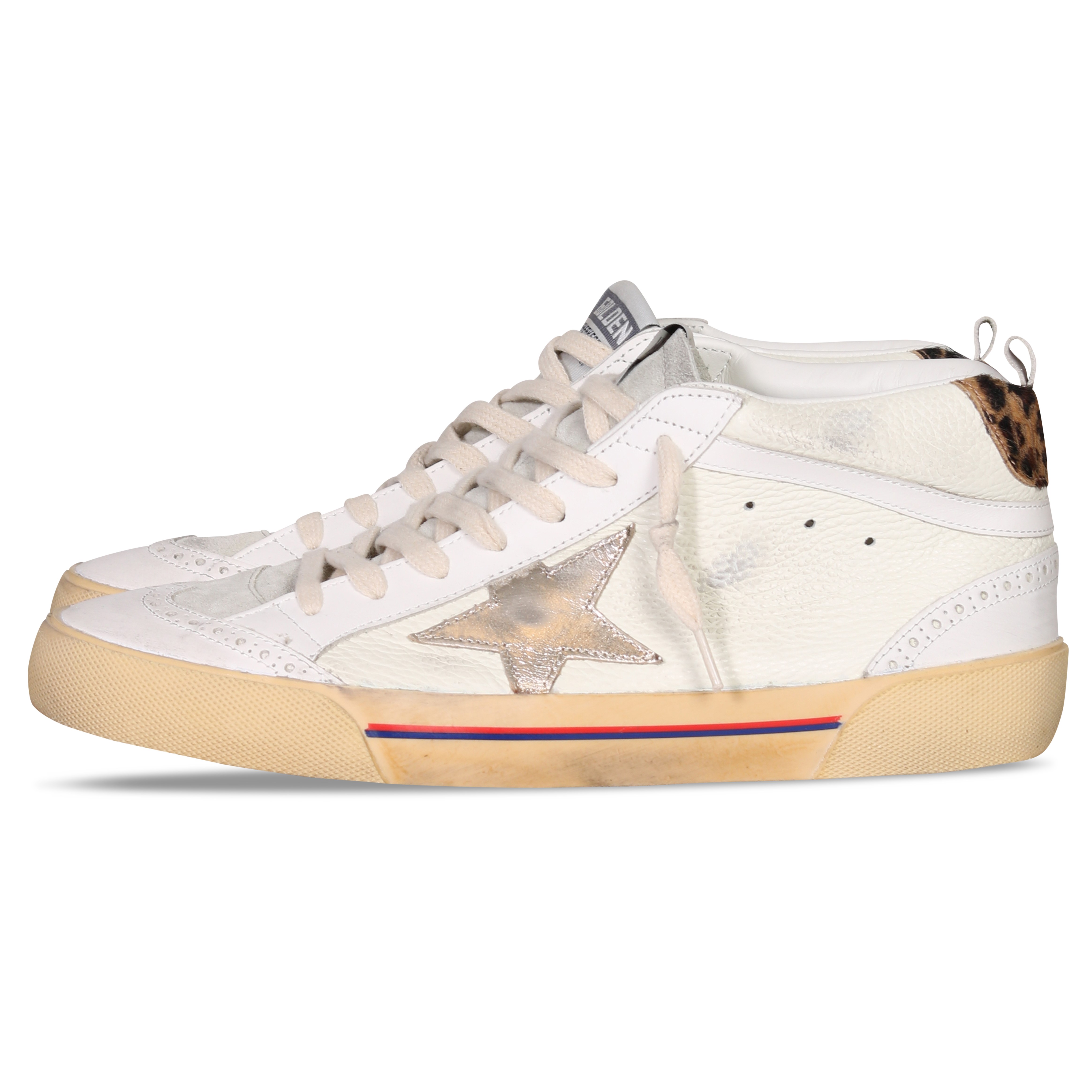 Golden Goose Sneaker Mid Star Leo Horsy Heel