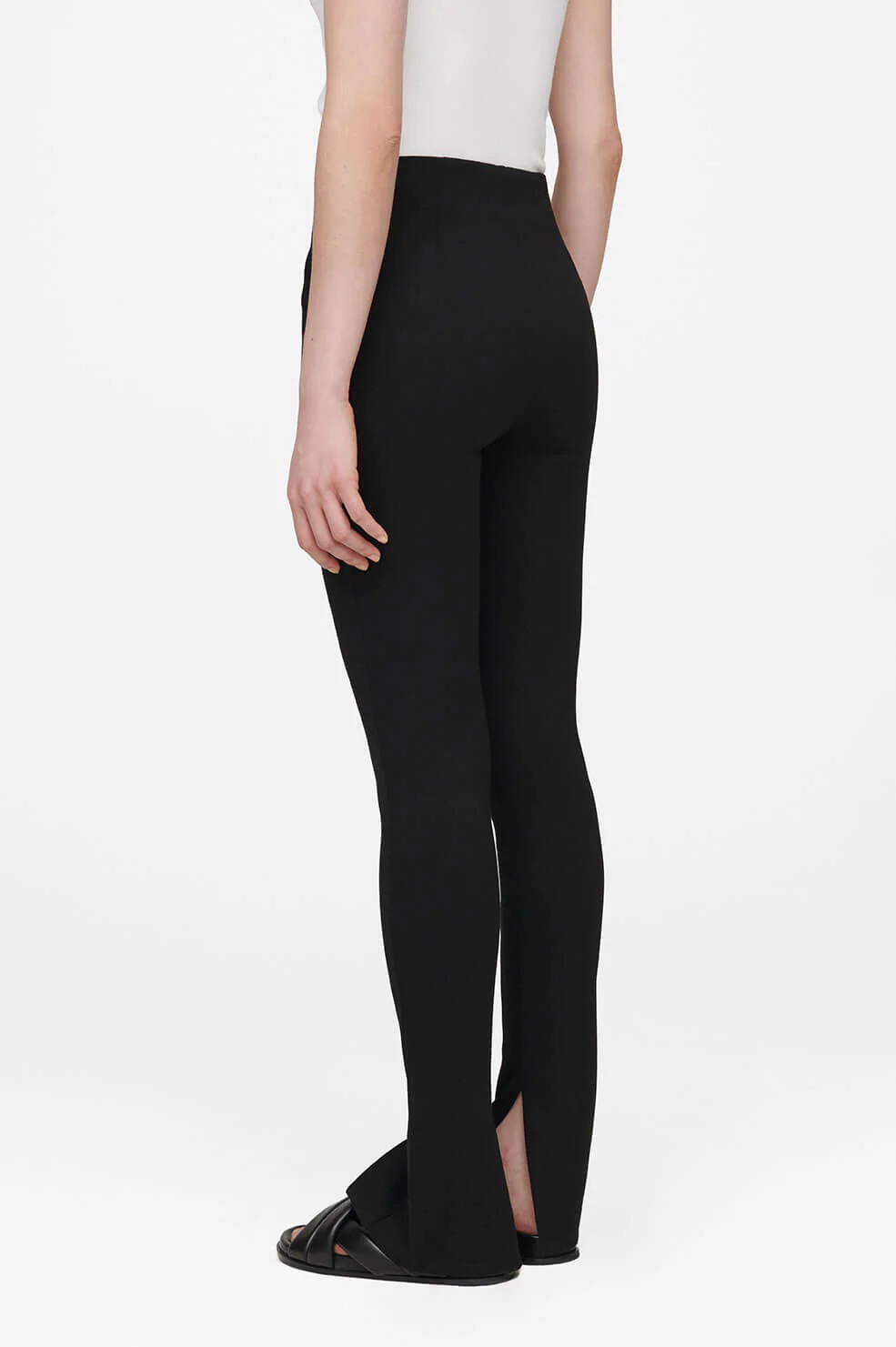 Anine Bing Max Pant in Black