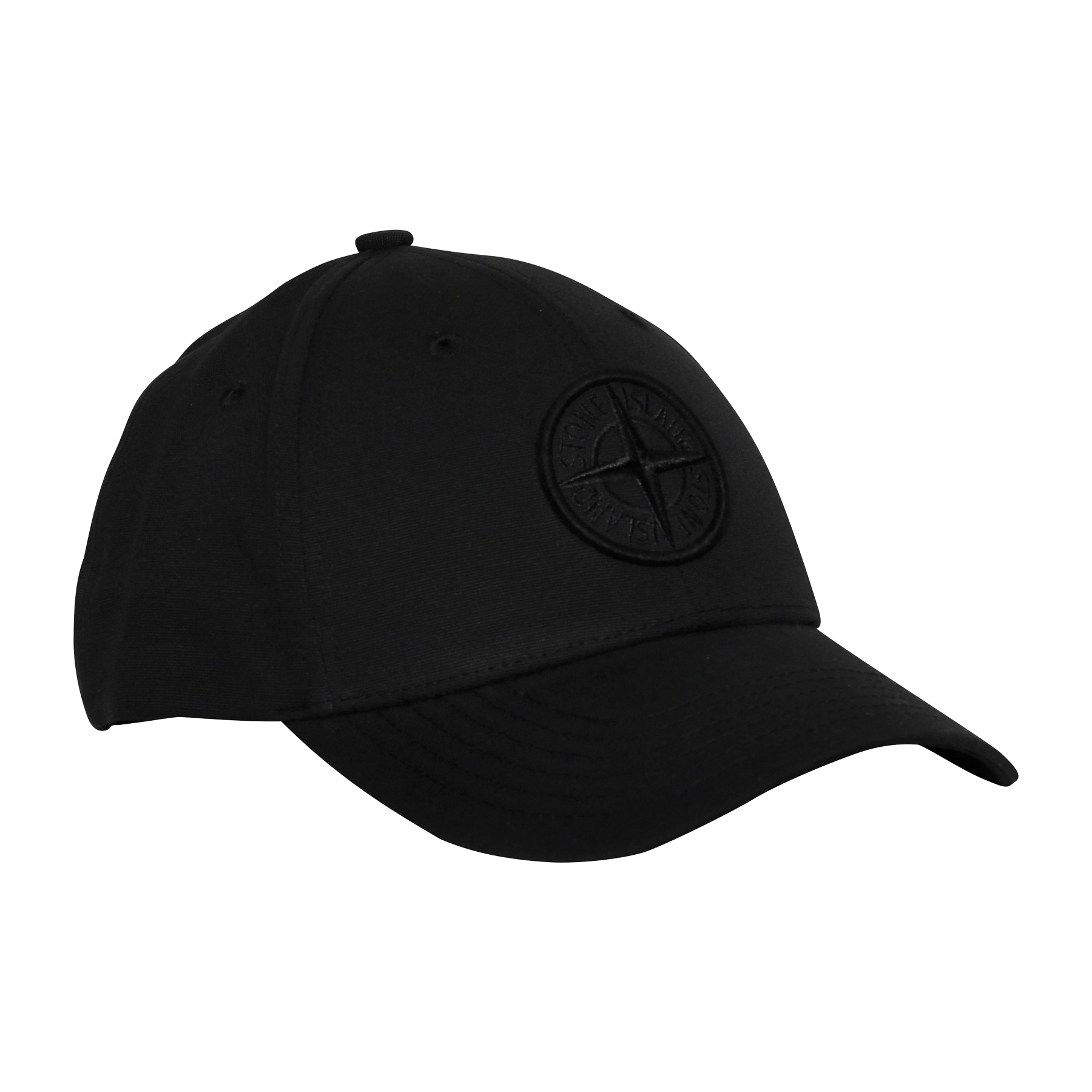 STONE ISLAND Baseball Cap in Black
