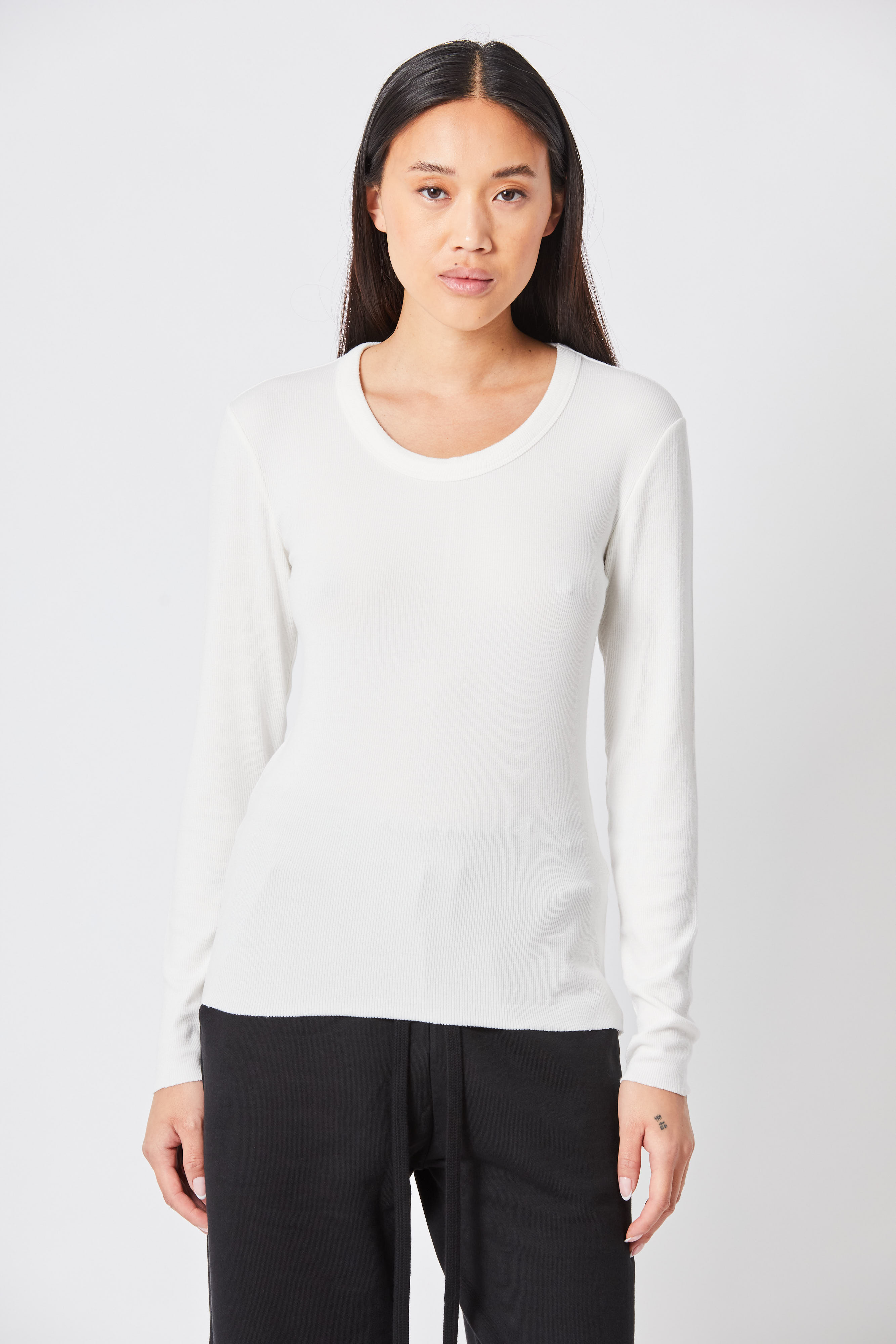 Thom Krom Longsleeve in Off White M