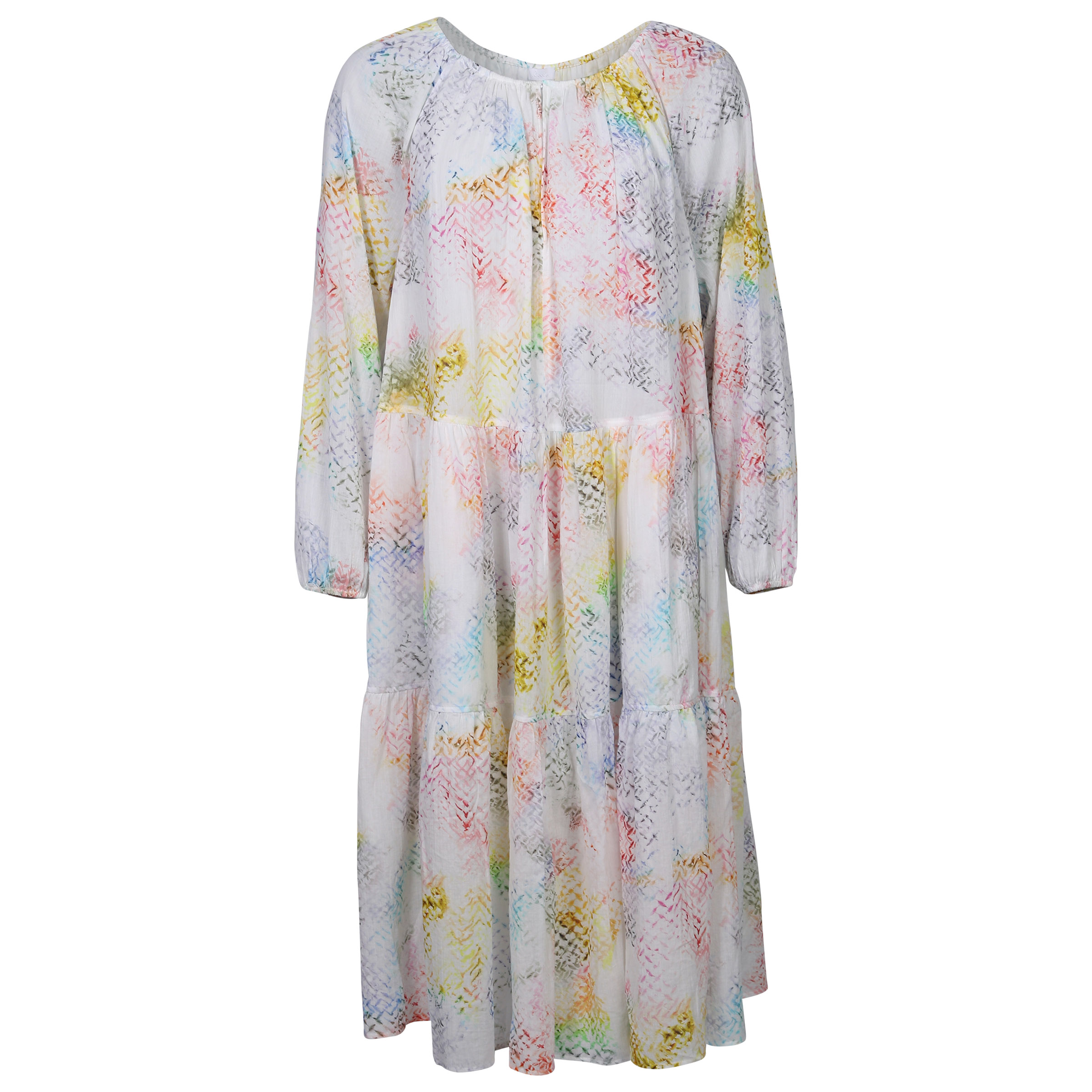 Lala Berlin Dress Dorian Rainbow Kufiya