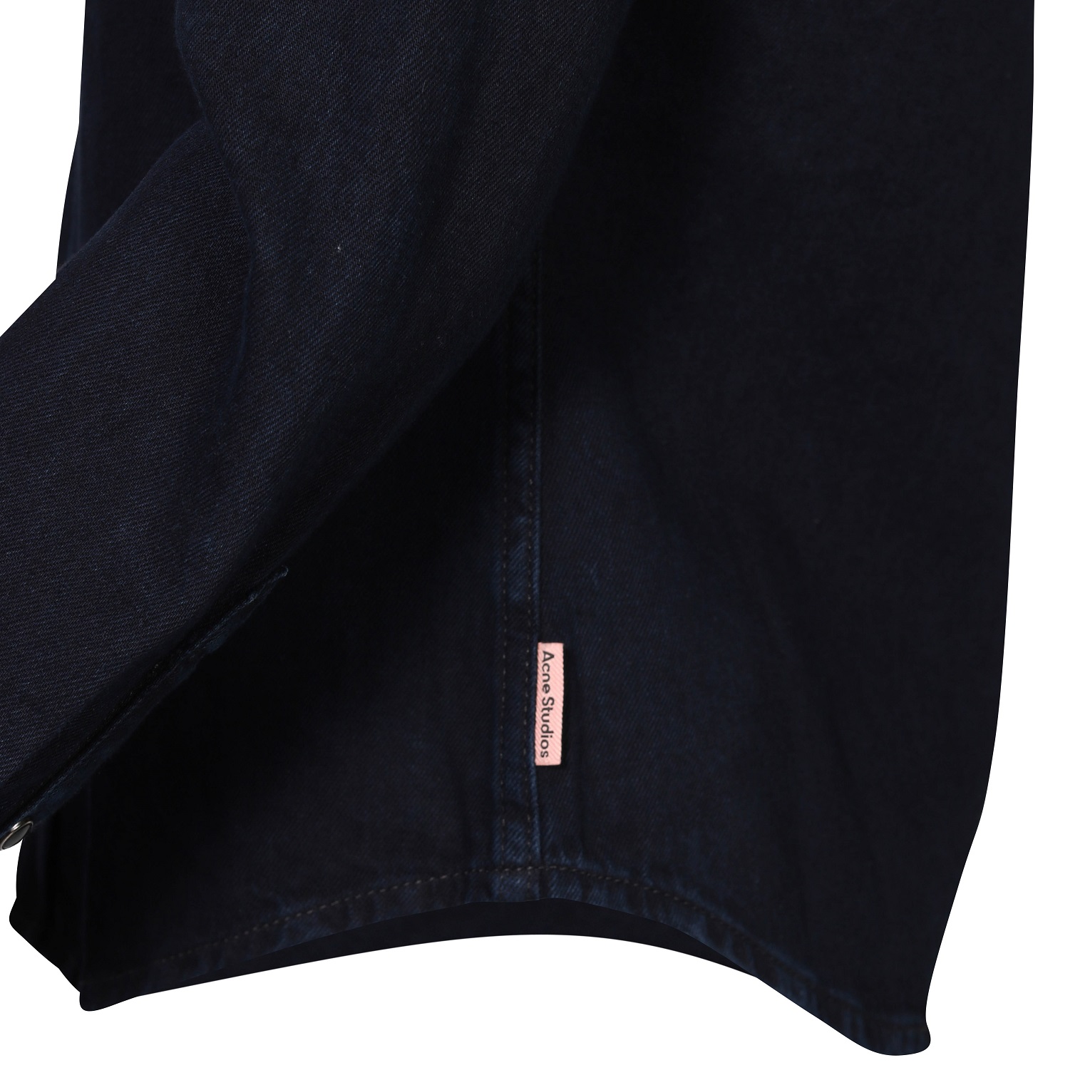 ACNE STUDIOS Jeans Shirt in Dark Navy/Black