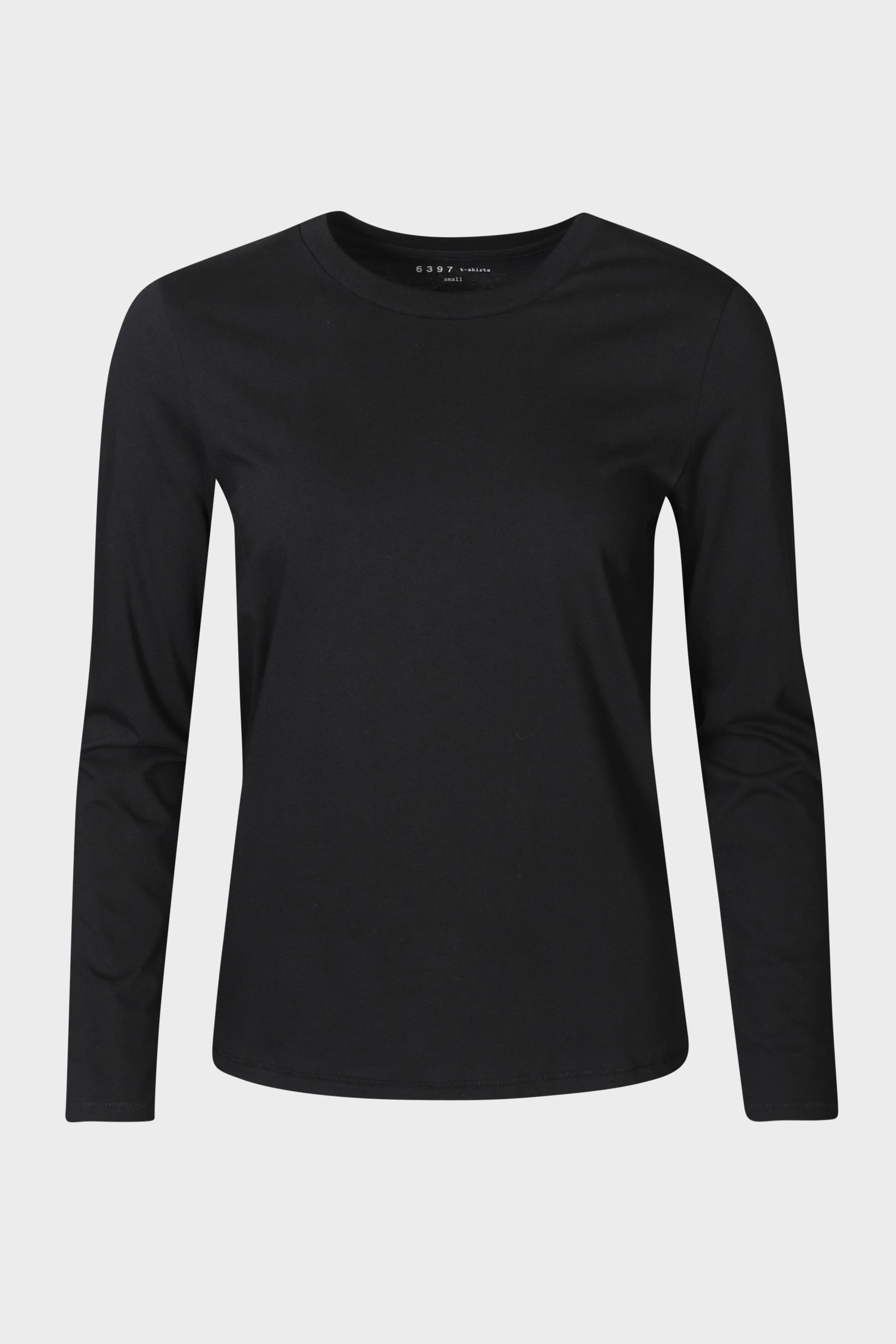 6397 Longsleeve Mini Boy T in Jet Black XS