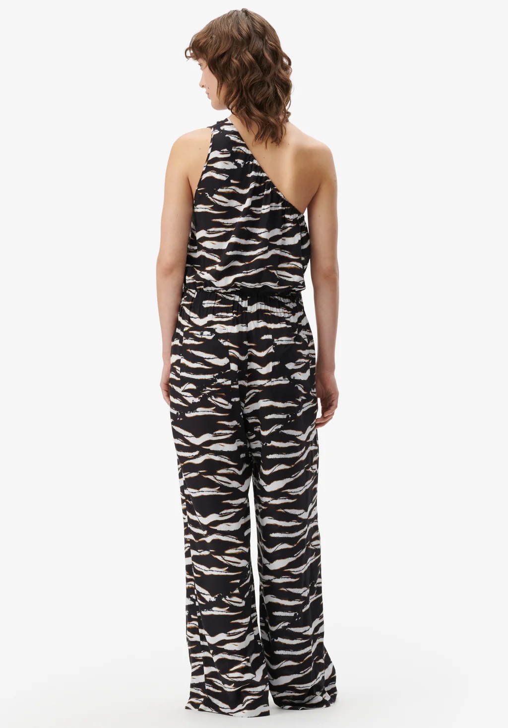 LALA BERLIN Jumpsuit Daliya in Dark Zebra Wave XS