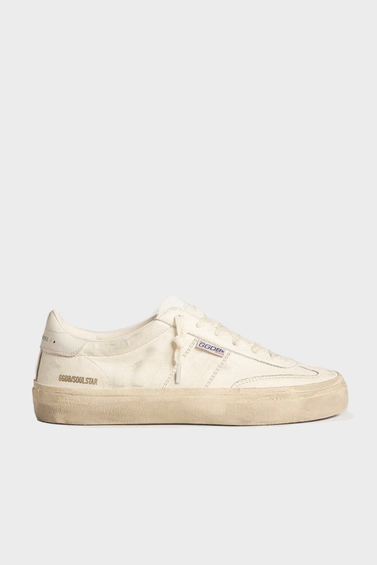GOLDEN GOOSE Soul-Star in Cream