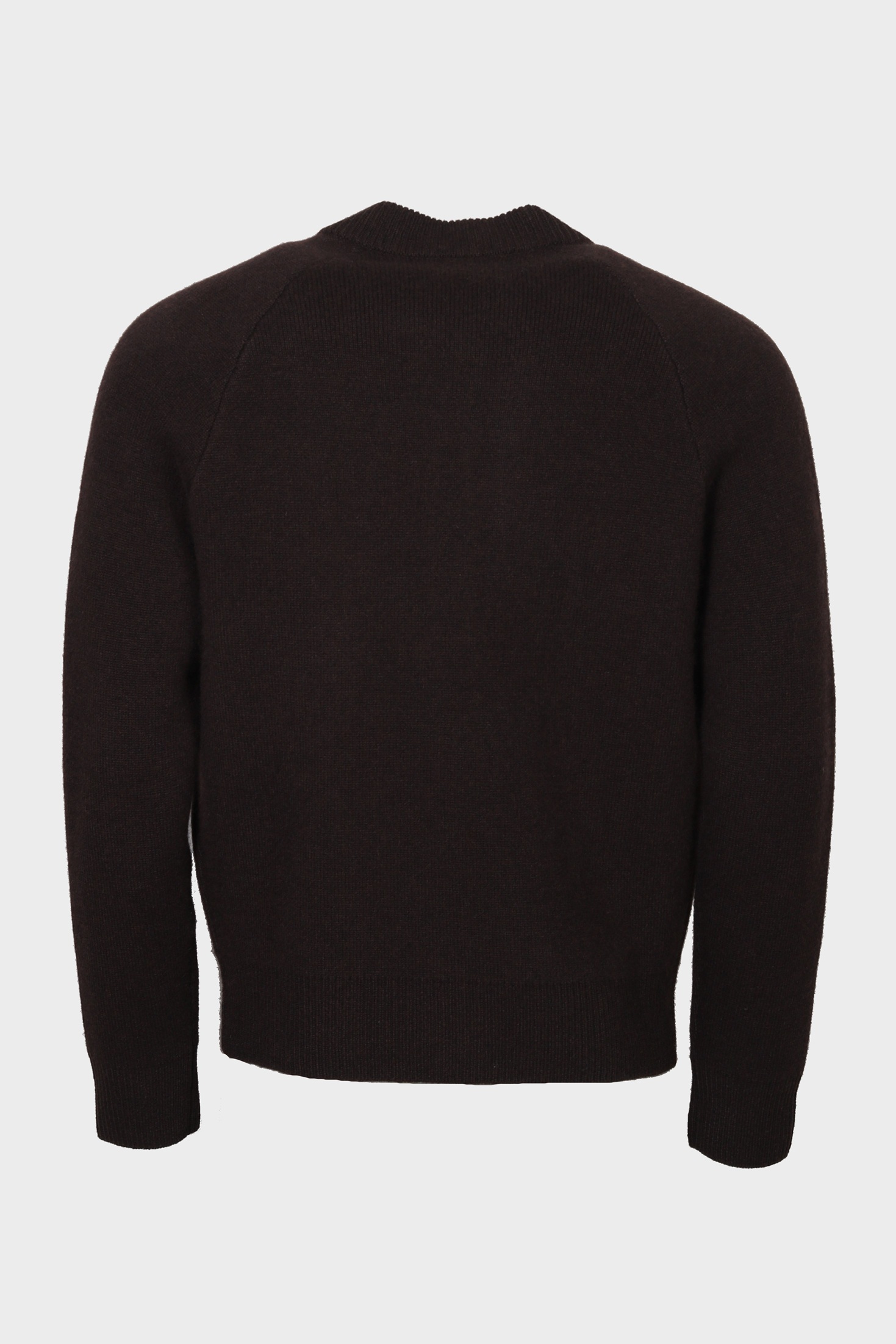 LISA YANG Fionn Cardigan Jacket in Dark Brown