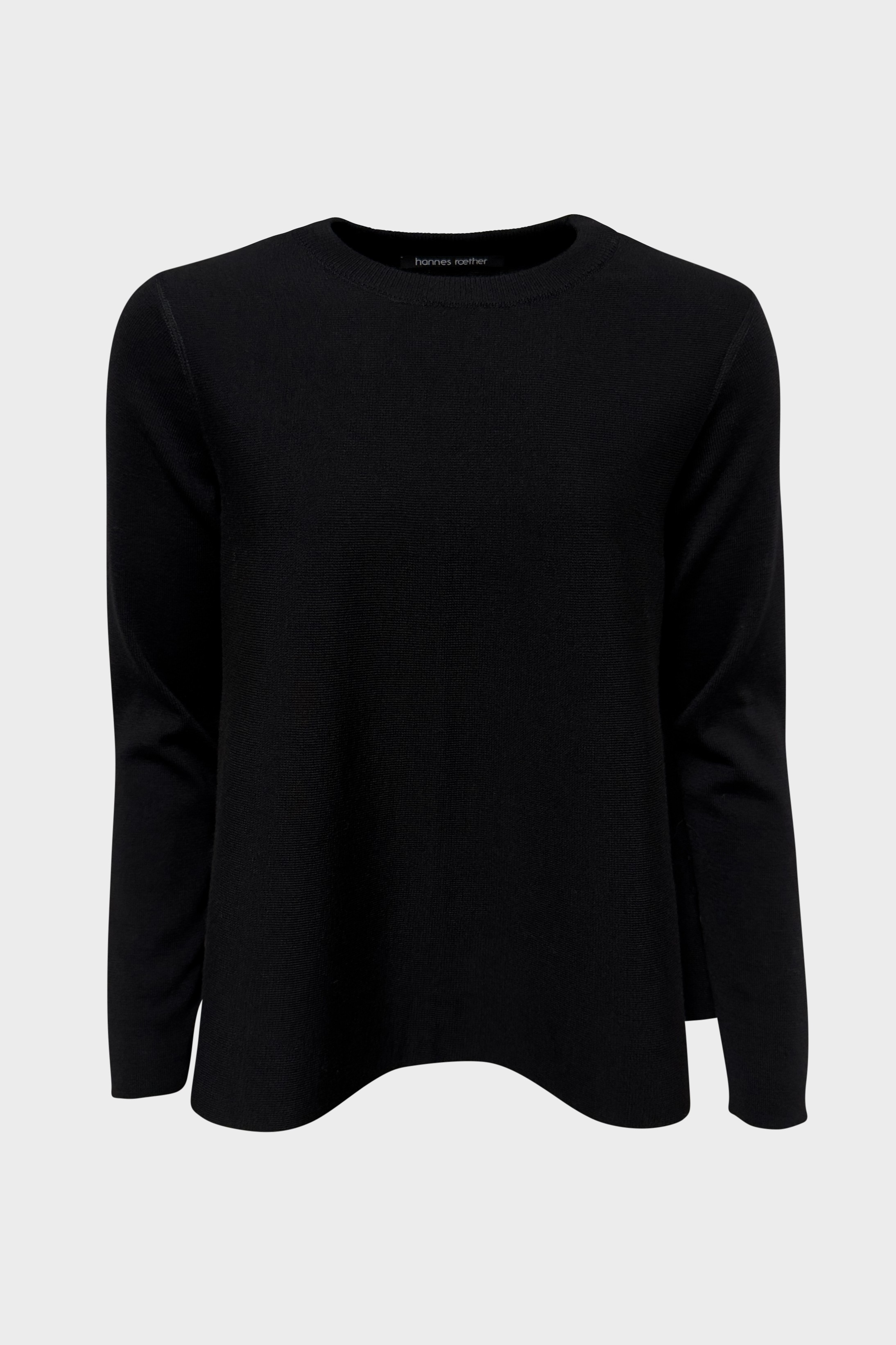 HANNES ROETHER Pullover in Black