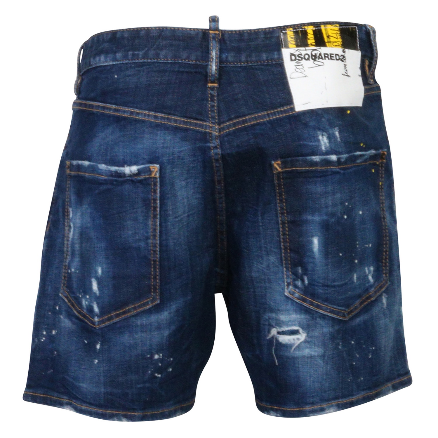 Dsquared Denim Shorts Blue