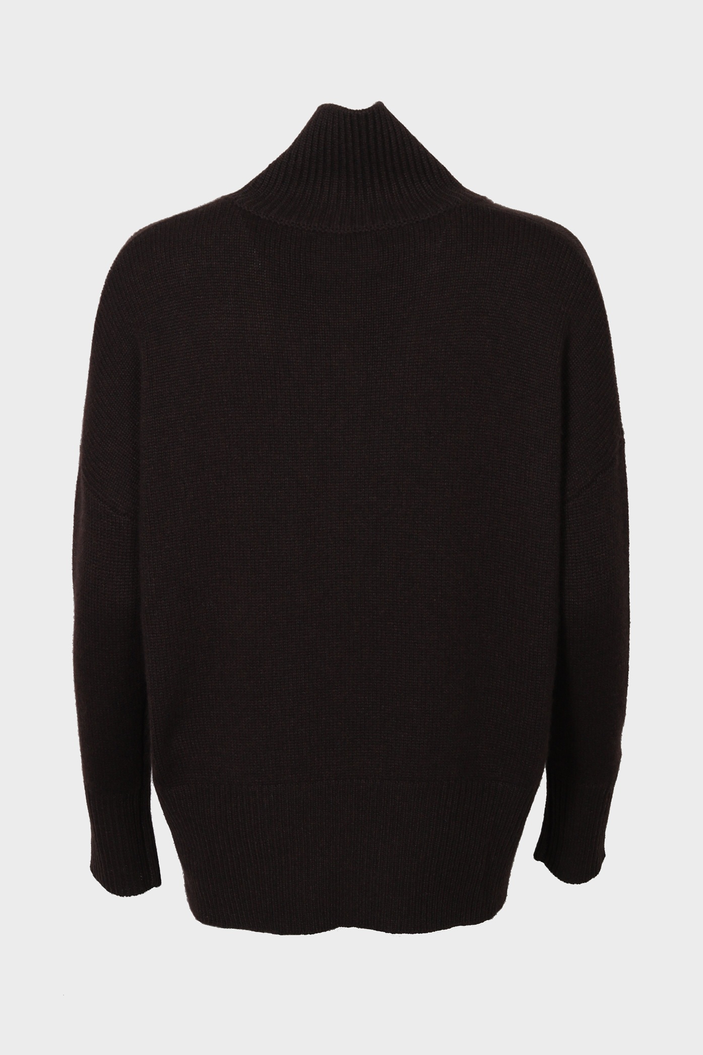 LISA YANG Heidi Cashmere Turtleneck in Dark Oak