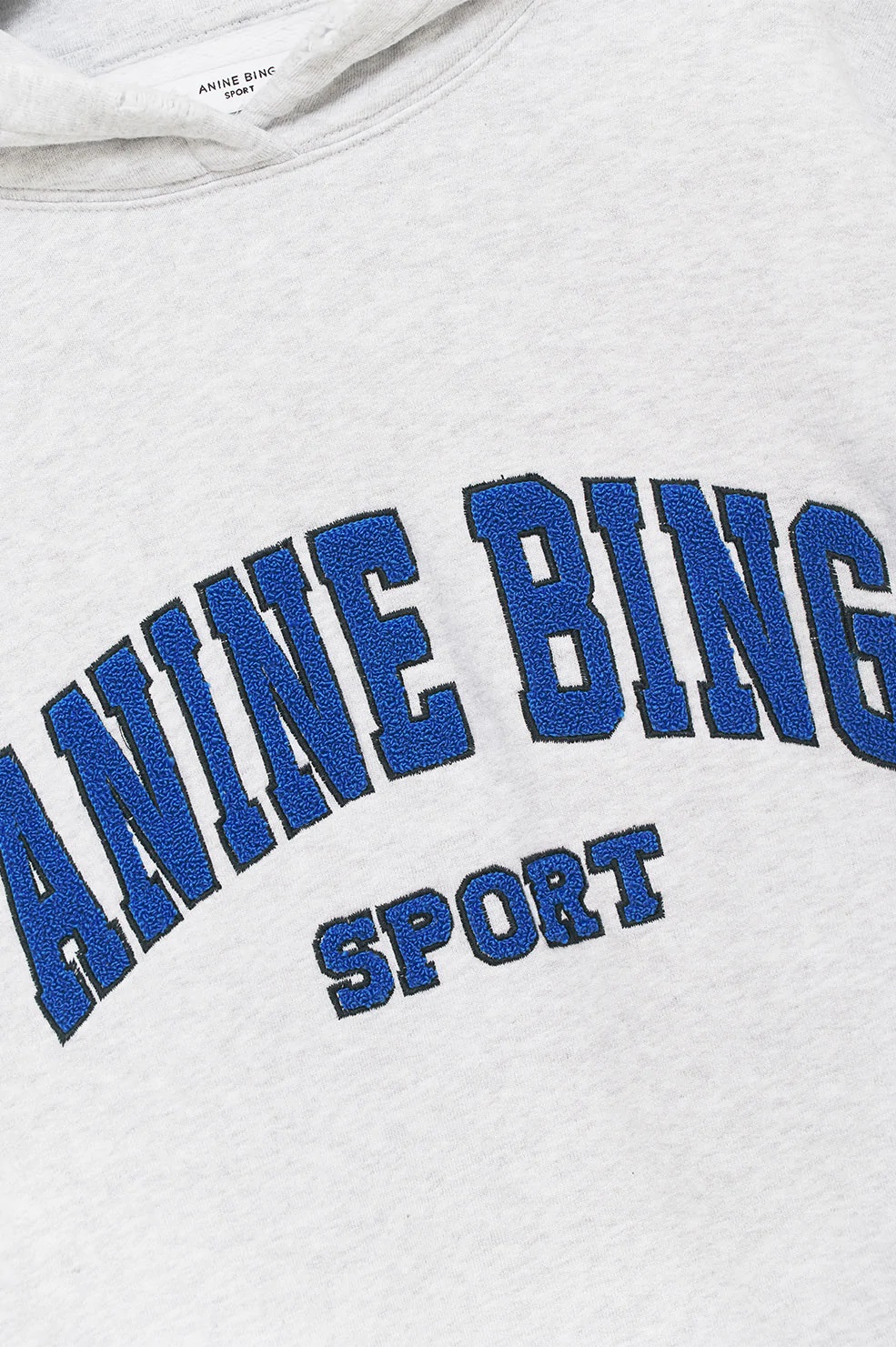 Anine Bing Tyler Sweatshirt in Heather Grey S