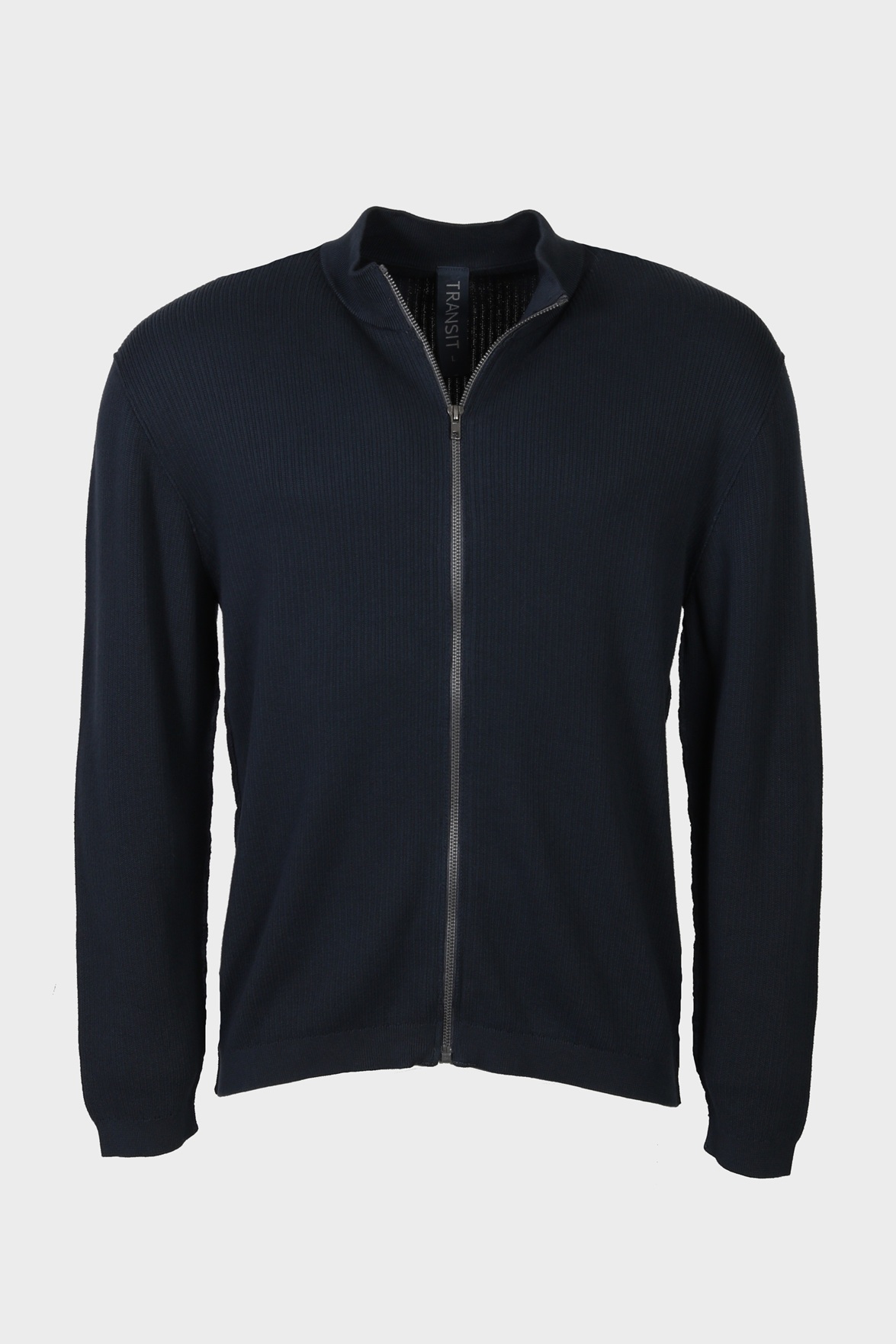 TRANSIT UOMO Knit Jacket in Blue
