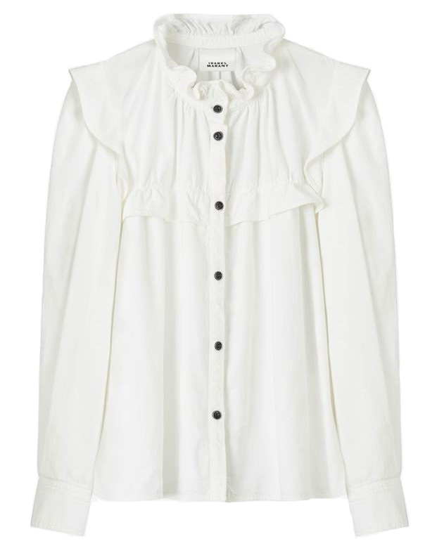 Isabel Marant Étoile Idety Shirt in White