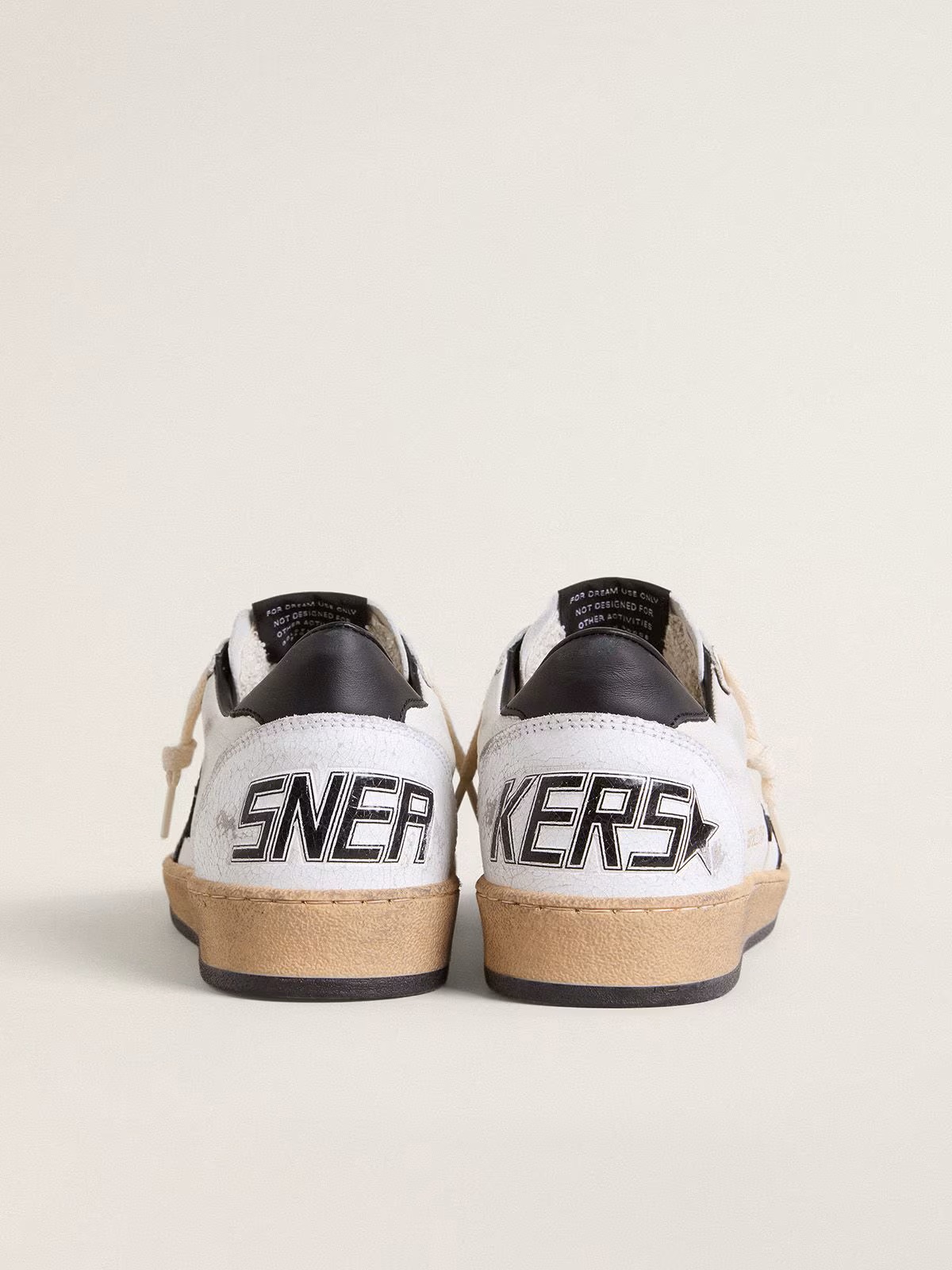 GOLDEN GOOSE Ballstar White/Black