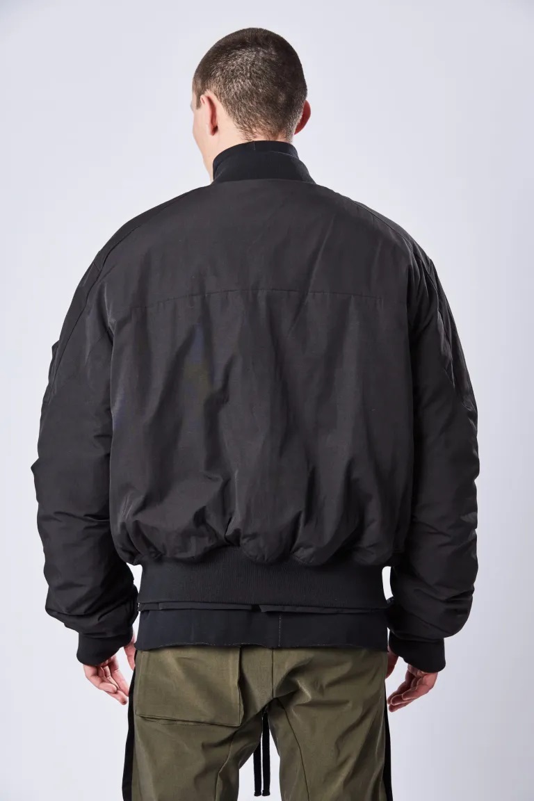 THOM KROM Padded Bomberjacket in Black S